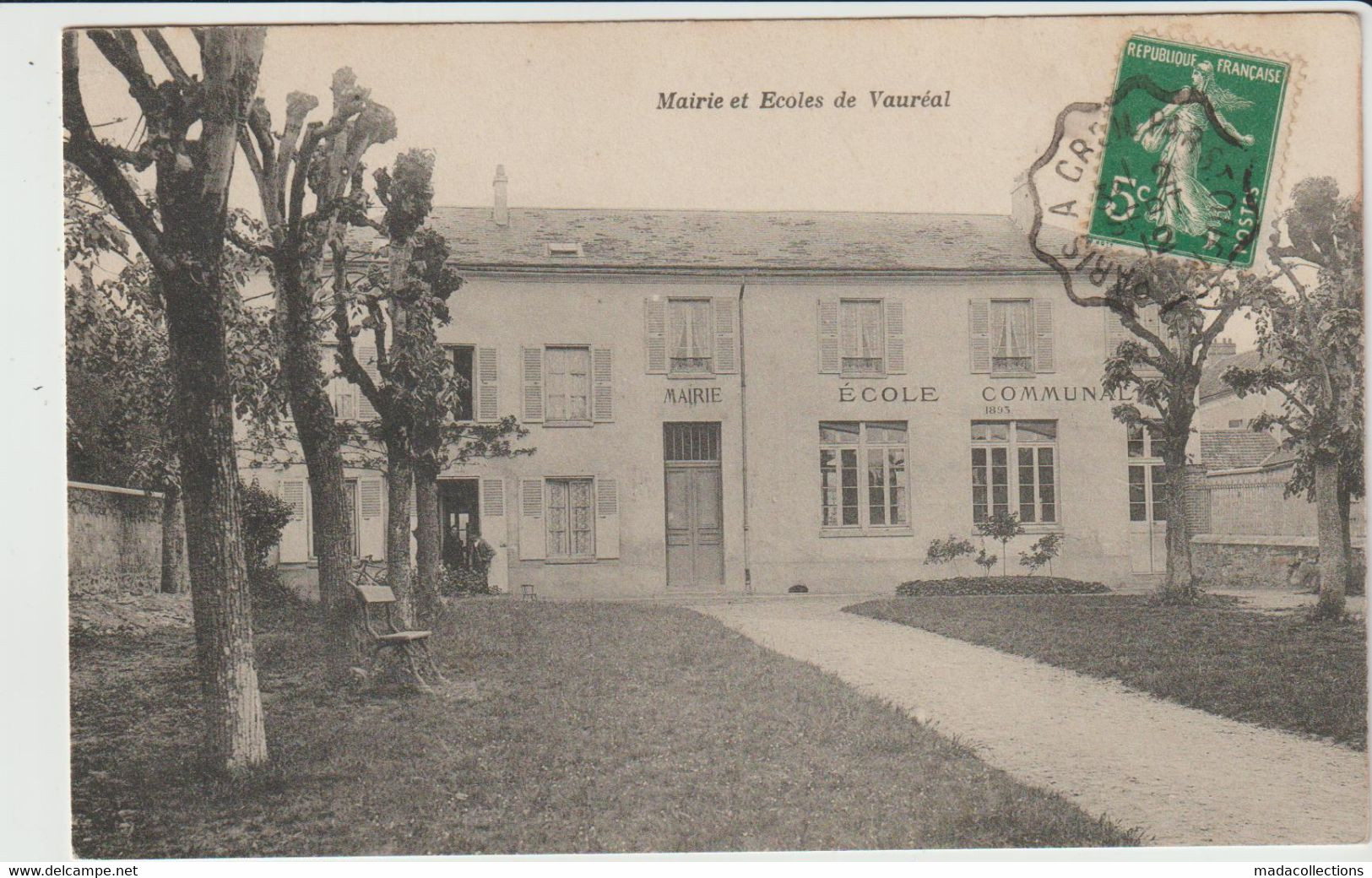 Vauréal (95 - Val D'Oise) Mairie Et Ecoles - Vauréal