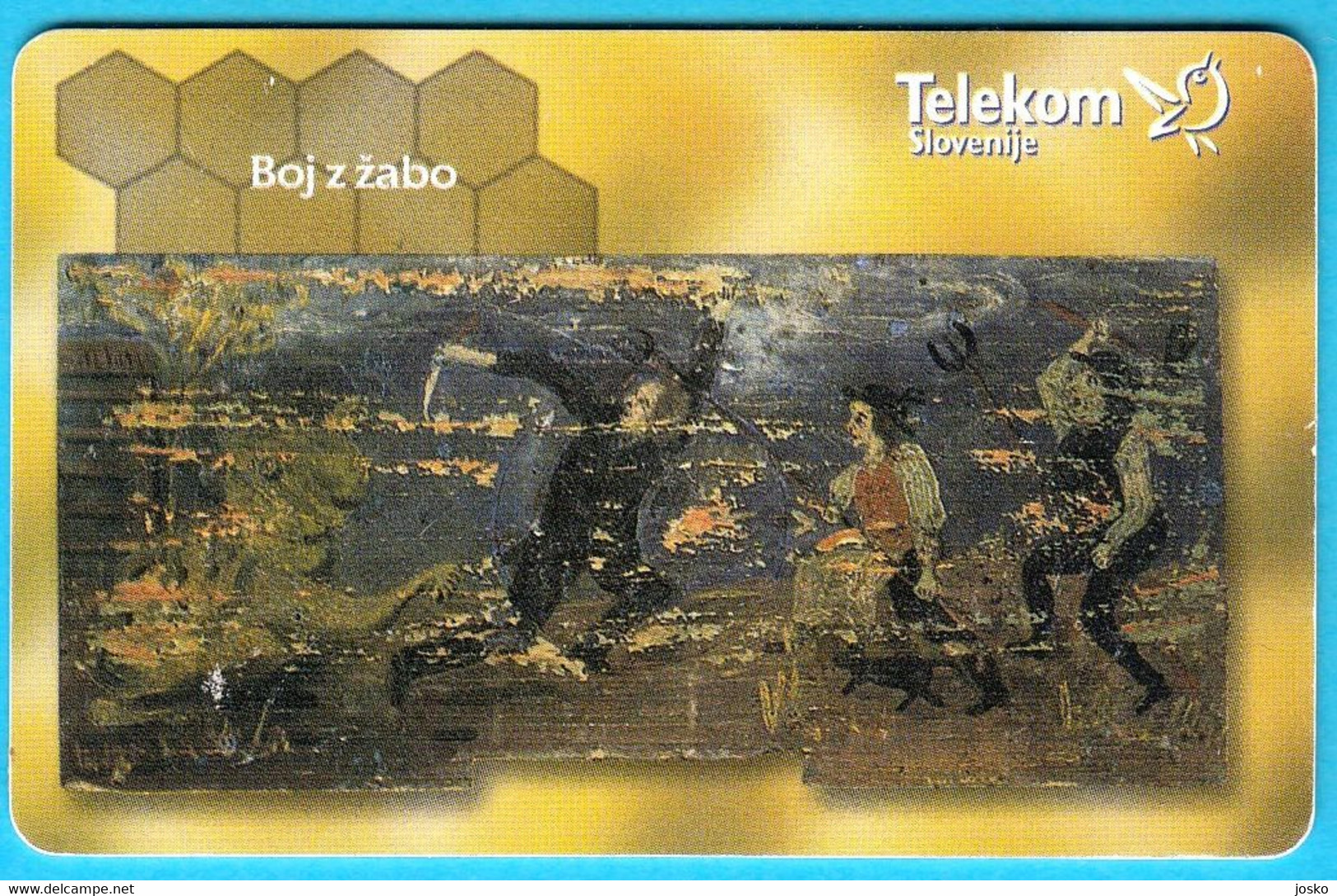 BEES ... Slovenian Old Rare Card * Honeybee Abeille Bee Biene Abeja Ape Bienen Api Abejas Abelhas Abeilles Honeybees - Abejas