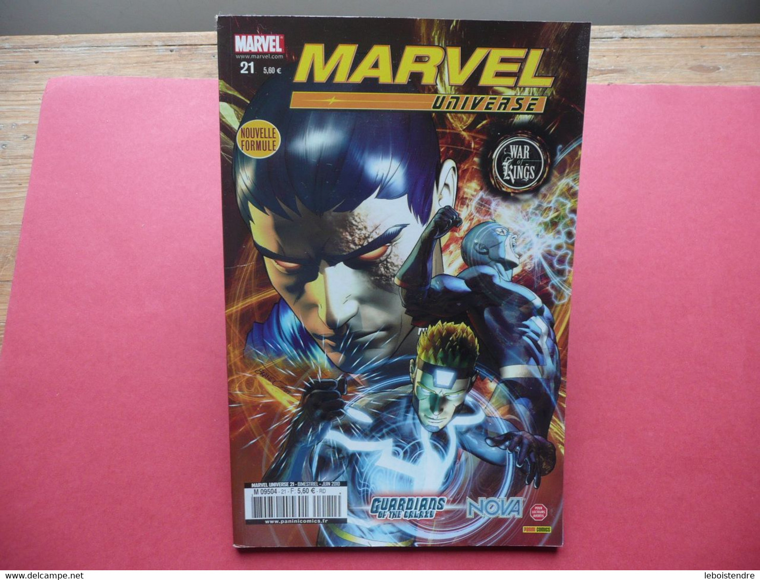 MARVEL UNIVERSE N° 21 JUIN 2010 WAR OF KINGS ( 4 / 7 )  MARVEL PANINI COMICS - Marvel France