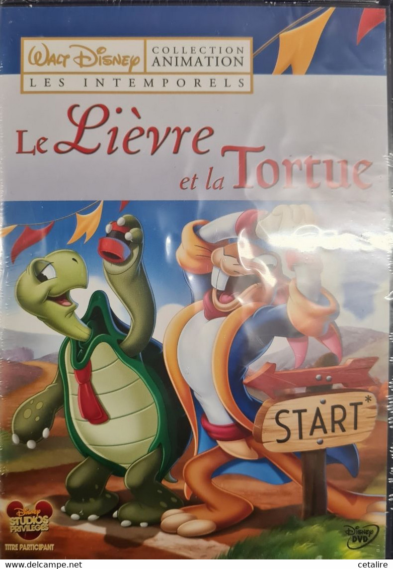 Dvd Disney Le Lievre Et La Tortue  +++ NEUF SOUS BLISTER +++ LIVRAISON GRATUITE+++ - Animatie