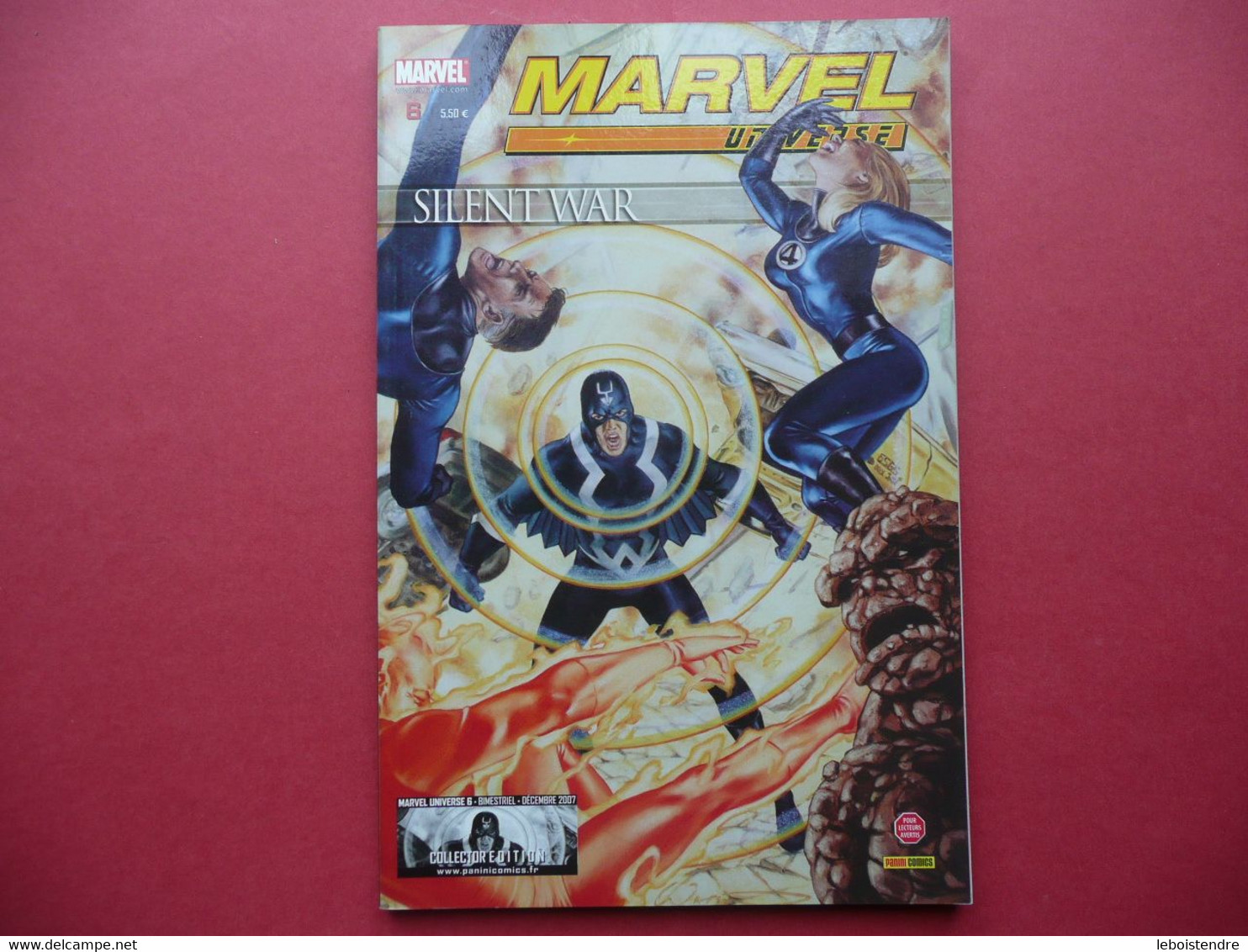 MARVEL UNIVERSE N° 6 DECEMBRE 2007 SILENT WAR COLLECTOR EDITION MARVEL PANINI COMICS - Marvel France