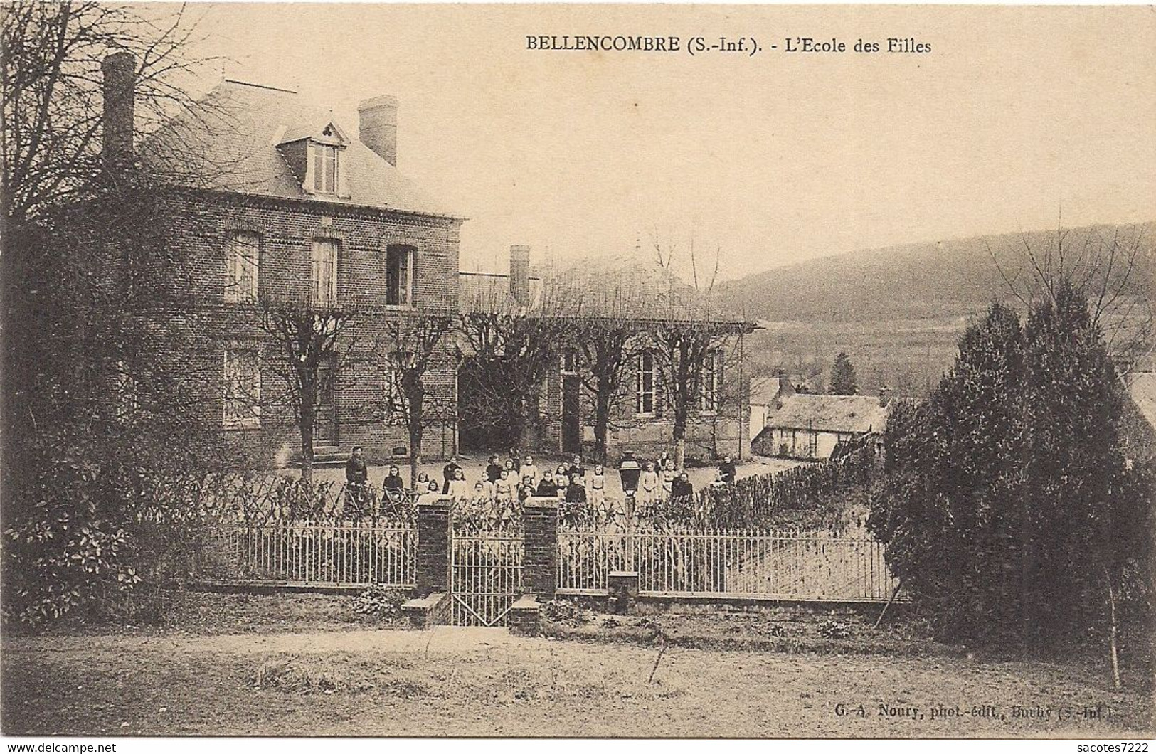 BELLENCOMBRE ECOLE DE FILLES - - Bellencombre