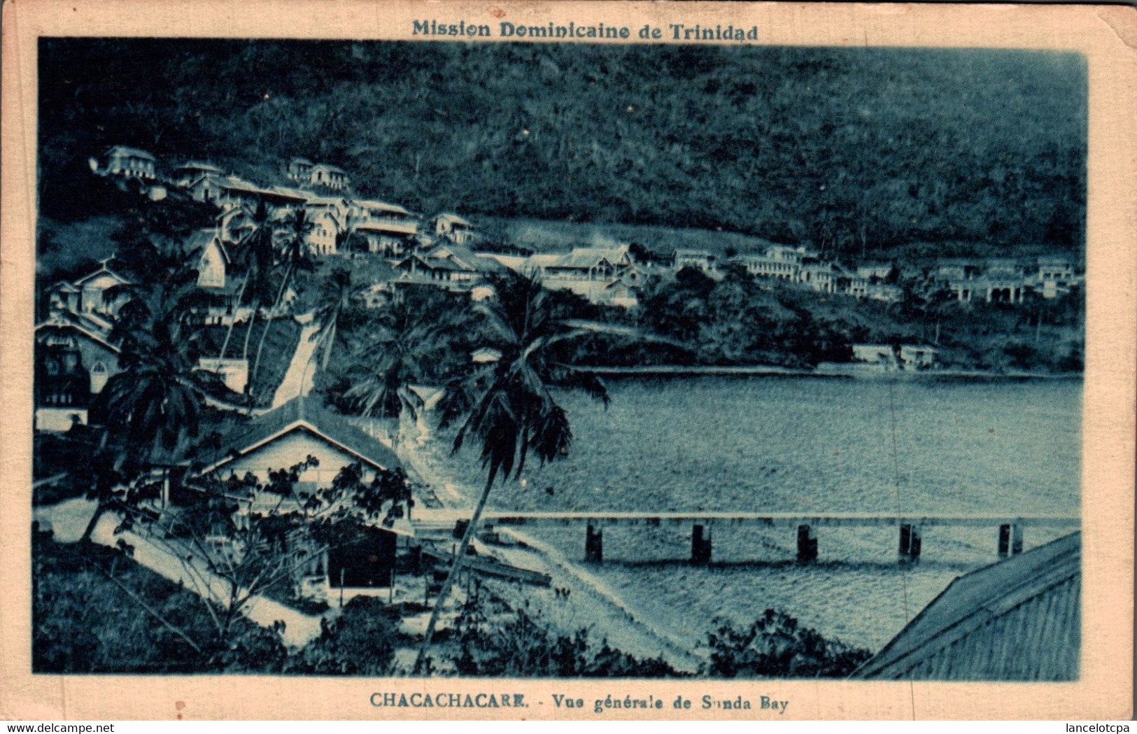 MISSION DOMINICAINE De TRINIDAD / CHACACHACARE - VUE GENERALE DE SONDA BAY - Trinidad