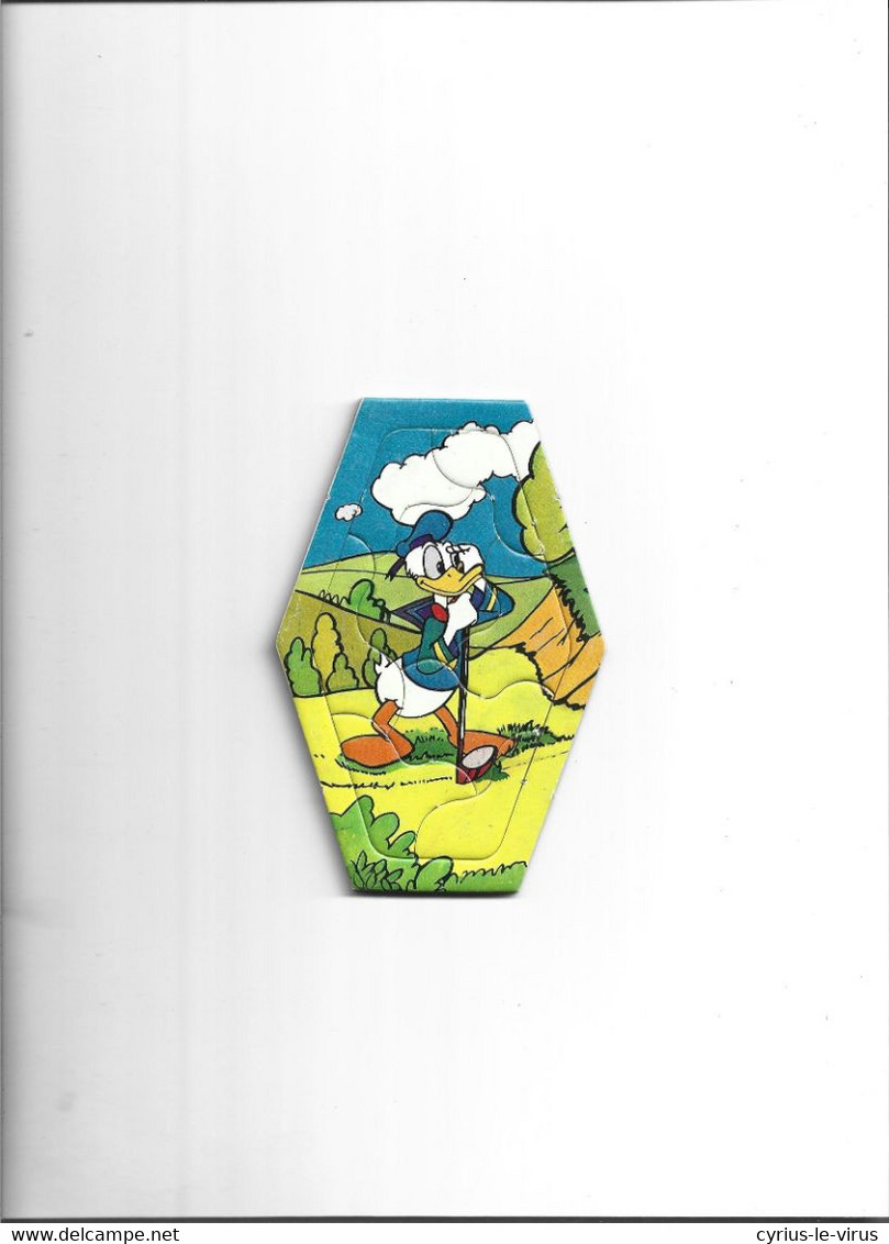 Puzzle  ** Walt Disney  **  Donald ***  Golf  ** - Puzzles