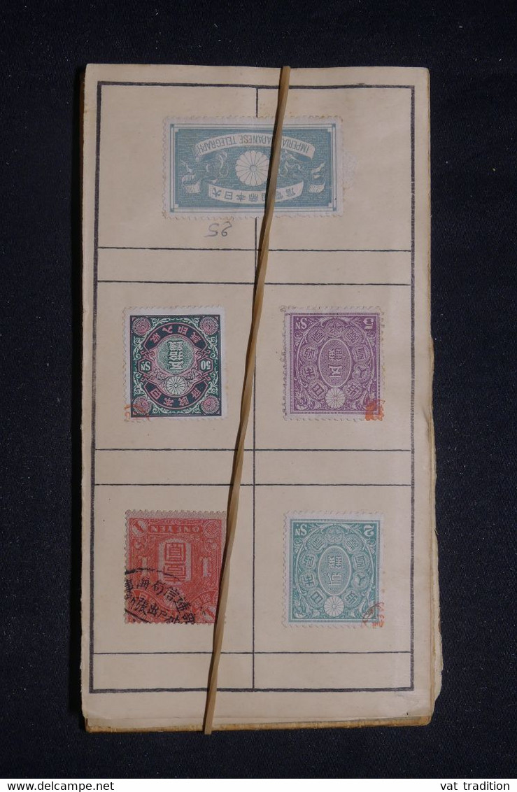 JAPON - Document " Collection De Timbre Du Japon " Avec Timbres - L 135079 - Covers & Documents