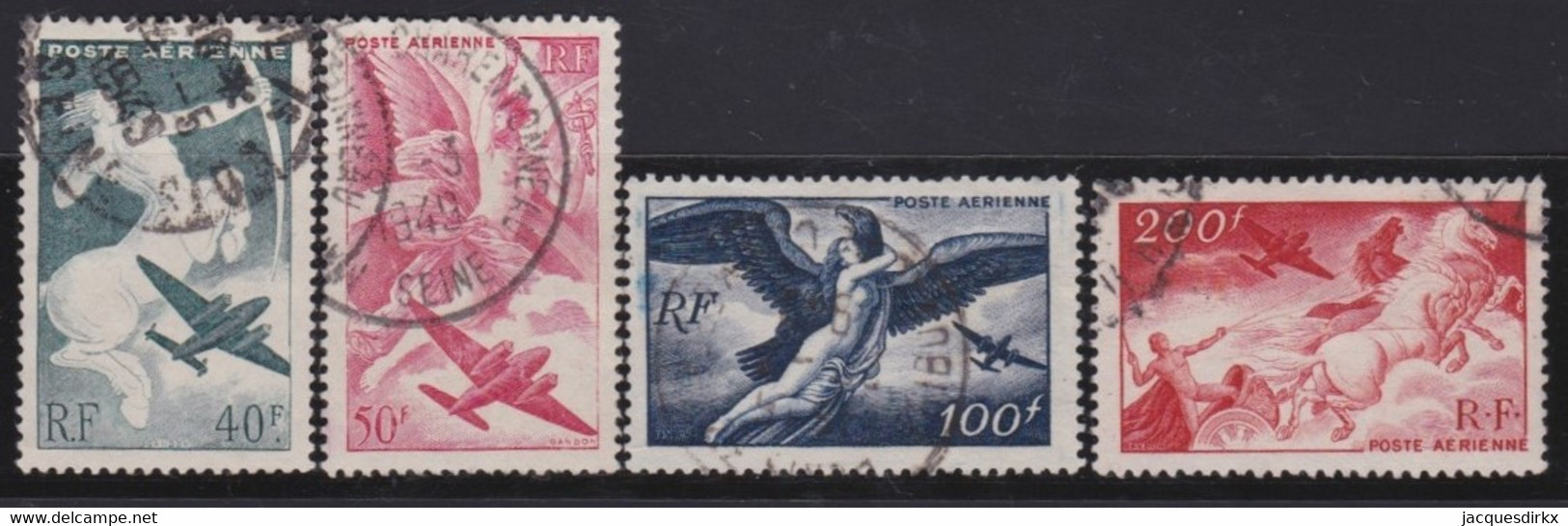 France     .    Y&T    .    PA  16/19       .    O   .    Oblitéré - 1927-1959 Oblitérés