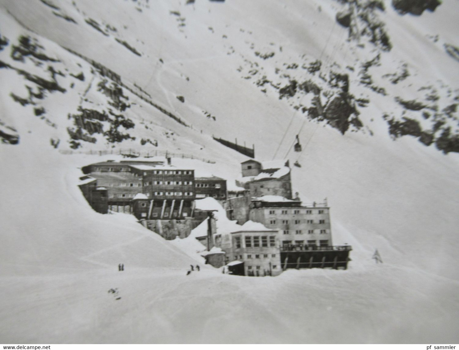 AD DR 1941 Bayerische Zugspitzbahn Mit Sonderstempel Schneefernerhaus Und Stempel Der Station - Zugspitze