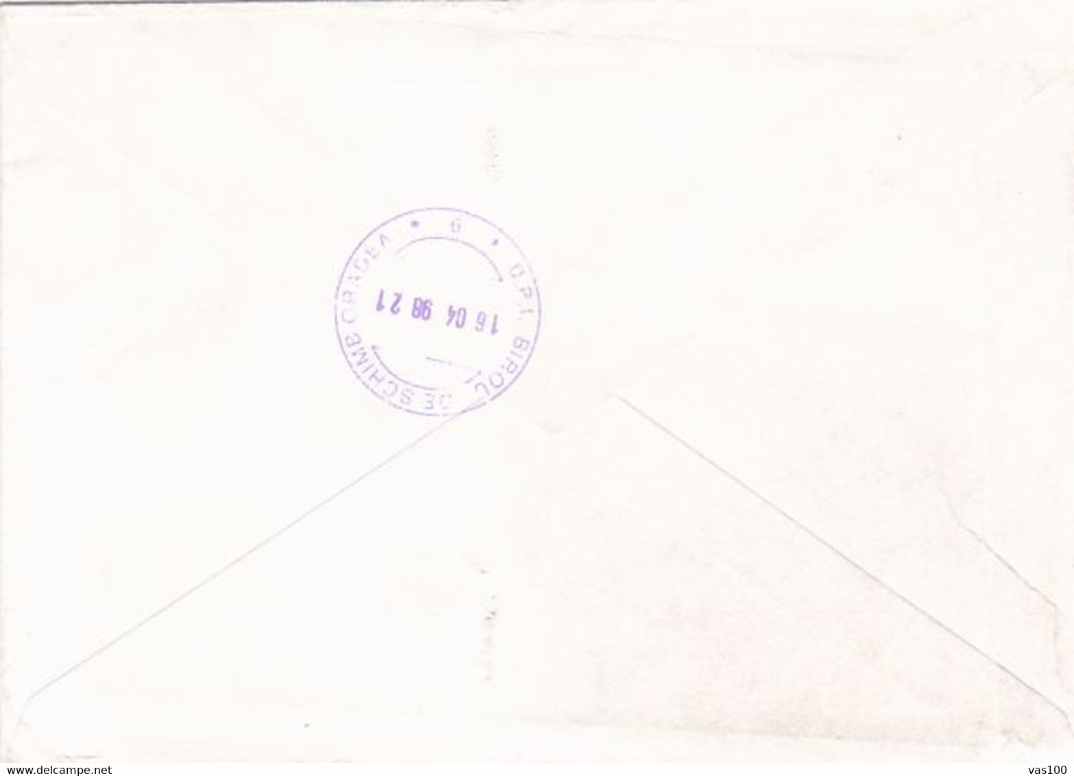 KOSSUTH LAJOS, STAMP ON COVER, 1998, HUNGARY - Covers & Documents