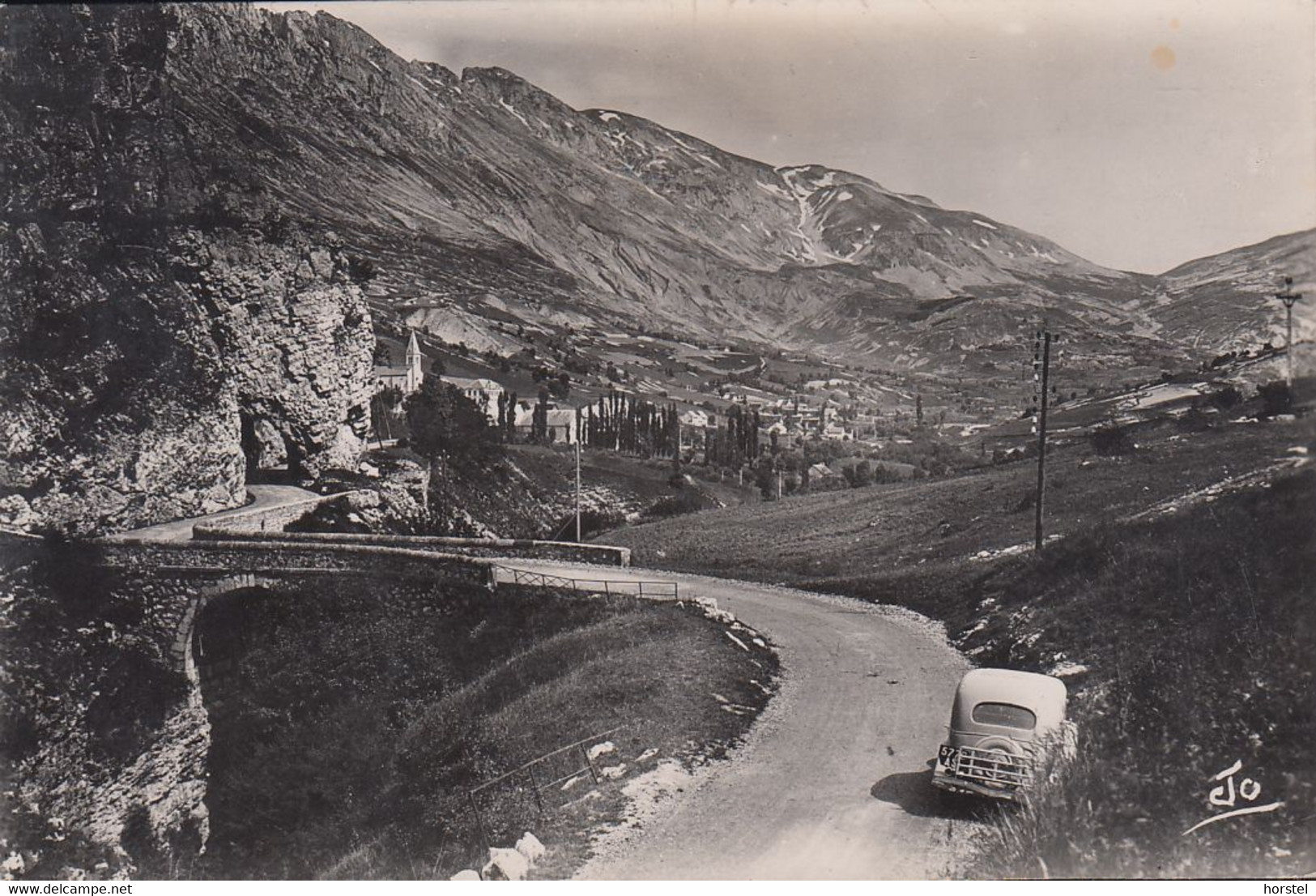 France - Saint étienne En Devoluy - Pont Et Tunnel Des Etroits - Street - Car - Oldtimer - Saint Etienne En Devoluy