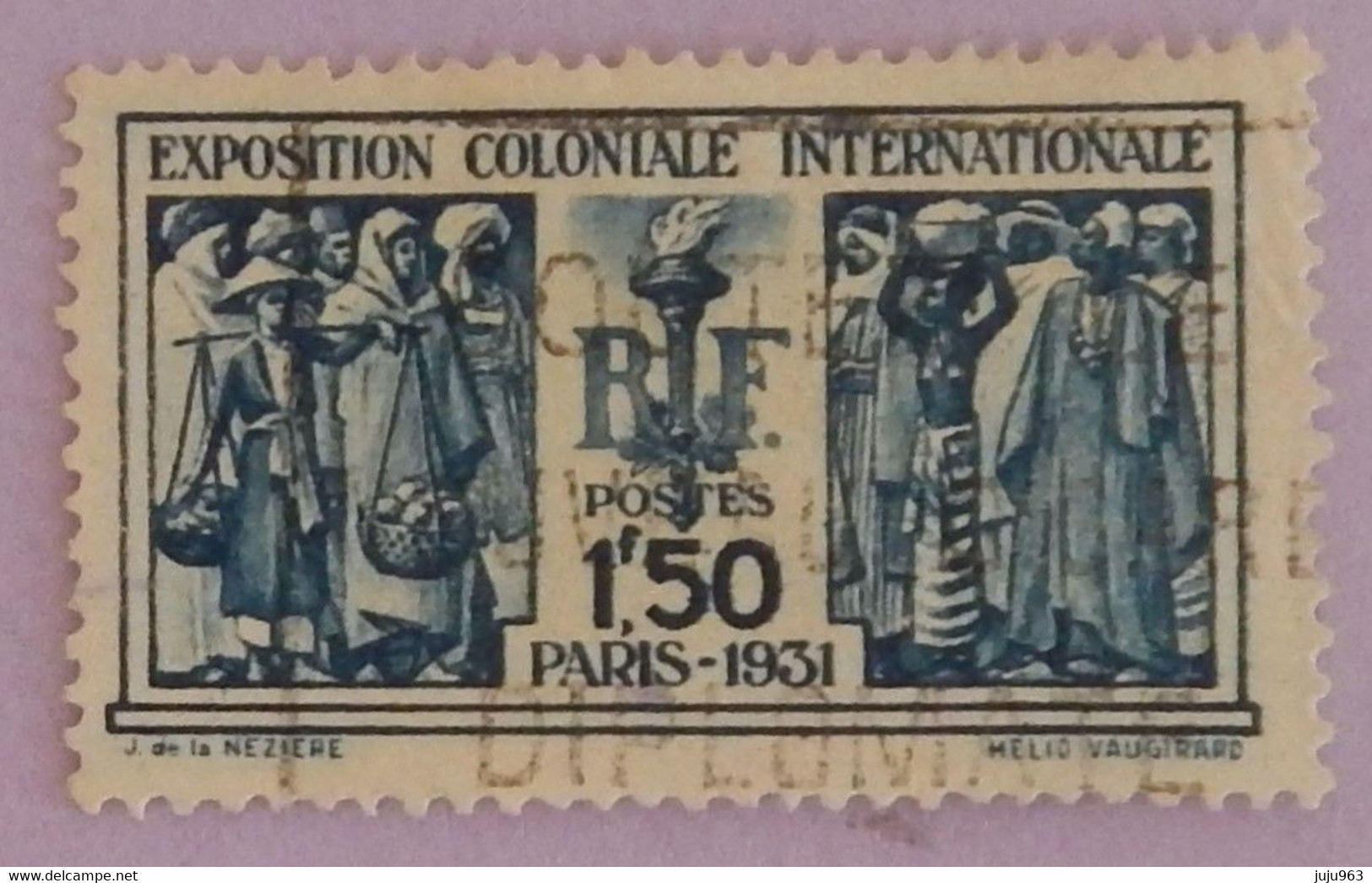 FRANCE YT 274 OBLITERE "EXPOSITION COLONIALE INTERNATIONALE" ANNÉES 1930/1931 - Oblitérés