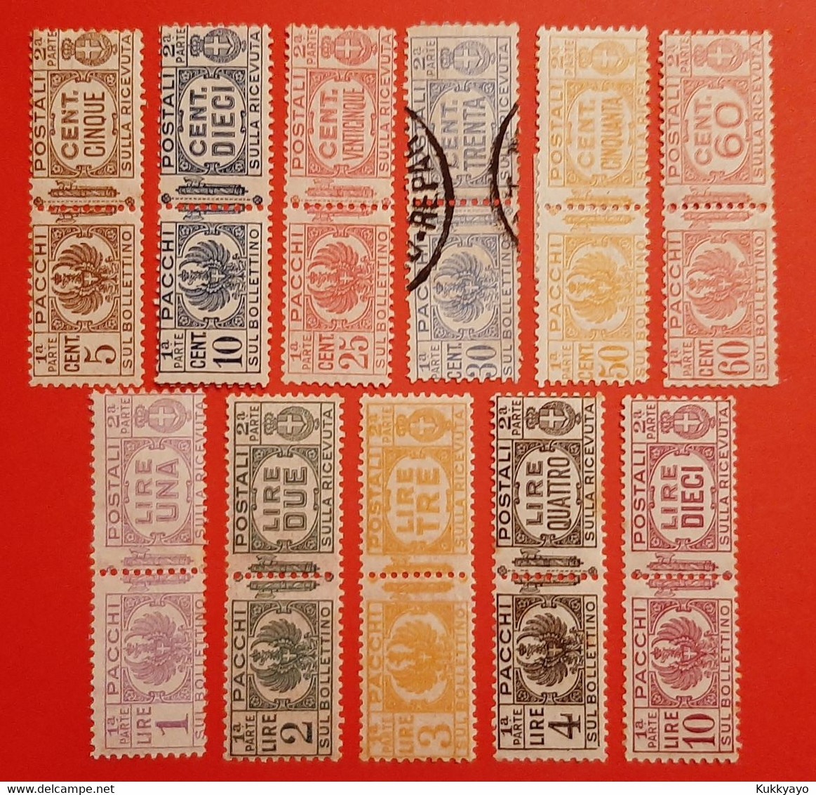 Francobolli Regno D'Italia Pacchi Postali 1927 - 1932 - Colis-postaux