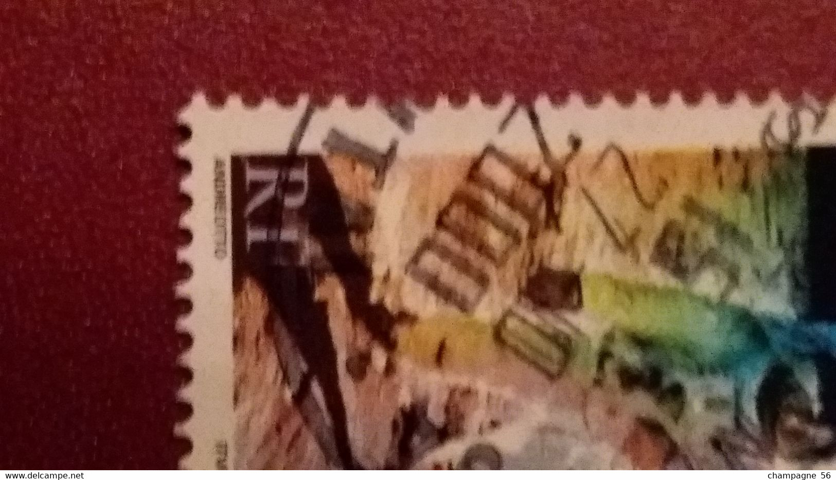 2000 N° 3355  OBLITERE 27.10.2000 COULEUR DEDOUBLEE ET CACHET - Usados