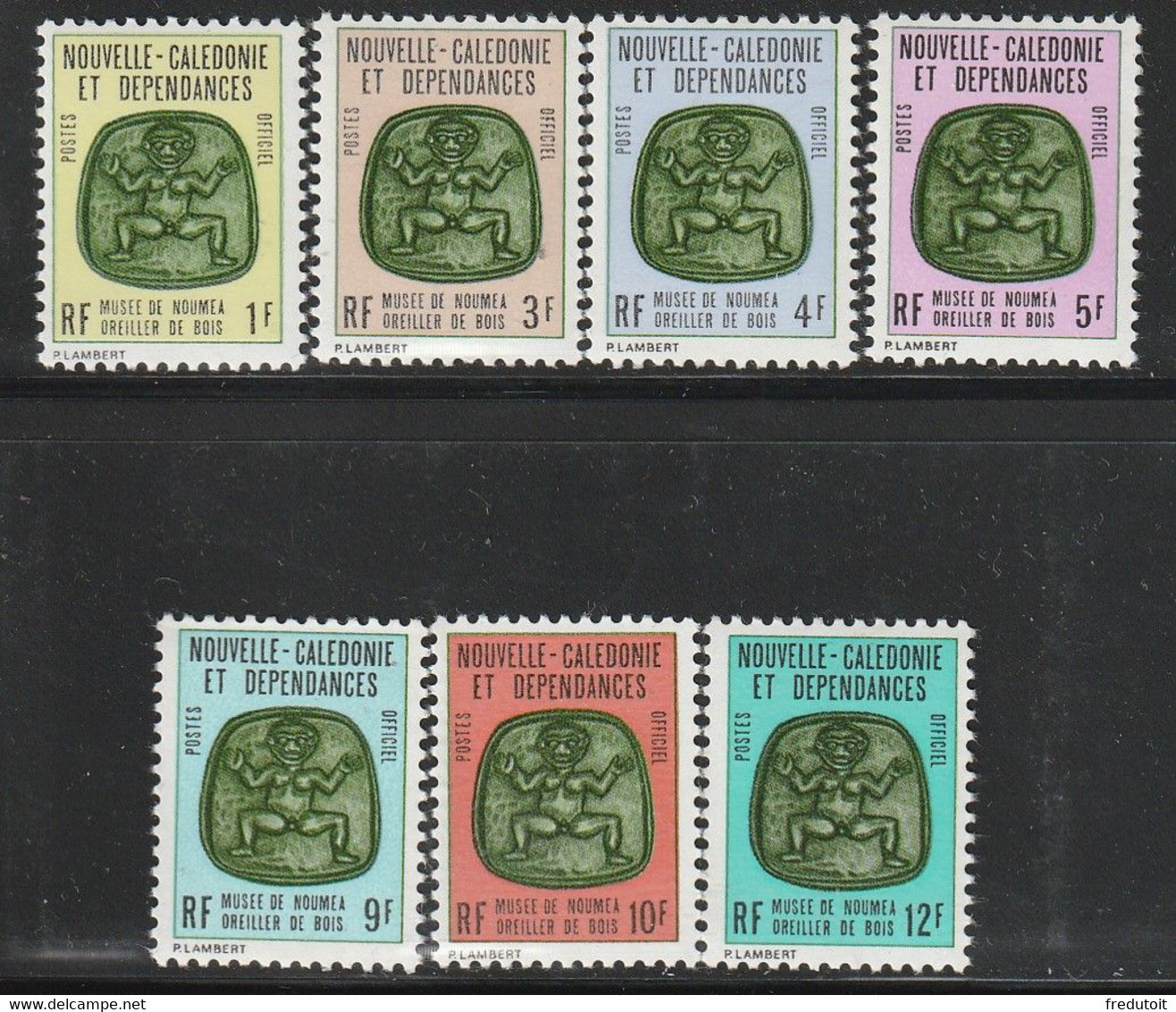 NOUVELLE CALEDONIE - SERVICE N°14/20 ** (1973) - Dienstzegels