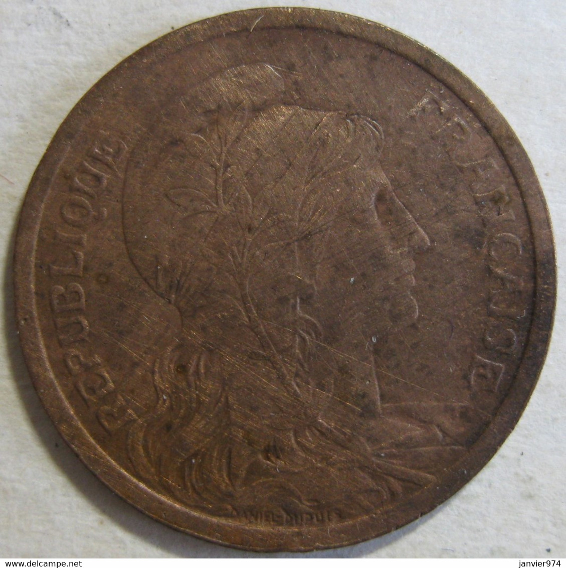 2 Centimes Dupuis 1899, En Bronze , Gad# 107 - 2 Centimes