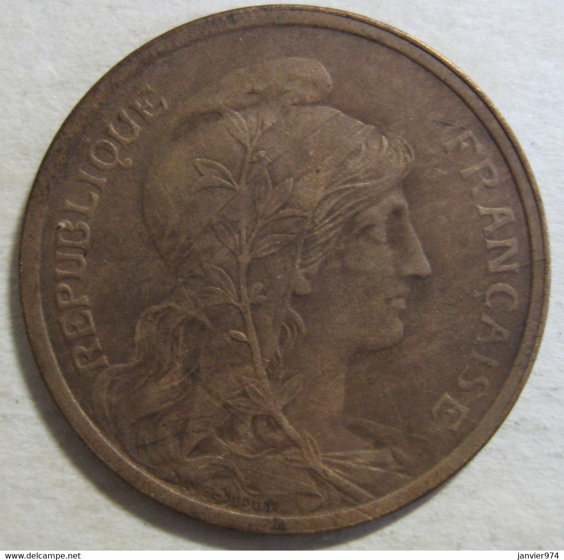 2 Centimes Dupuis 1910, En Bronze , Gad# 107 - 2 Centimes