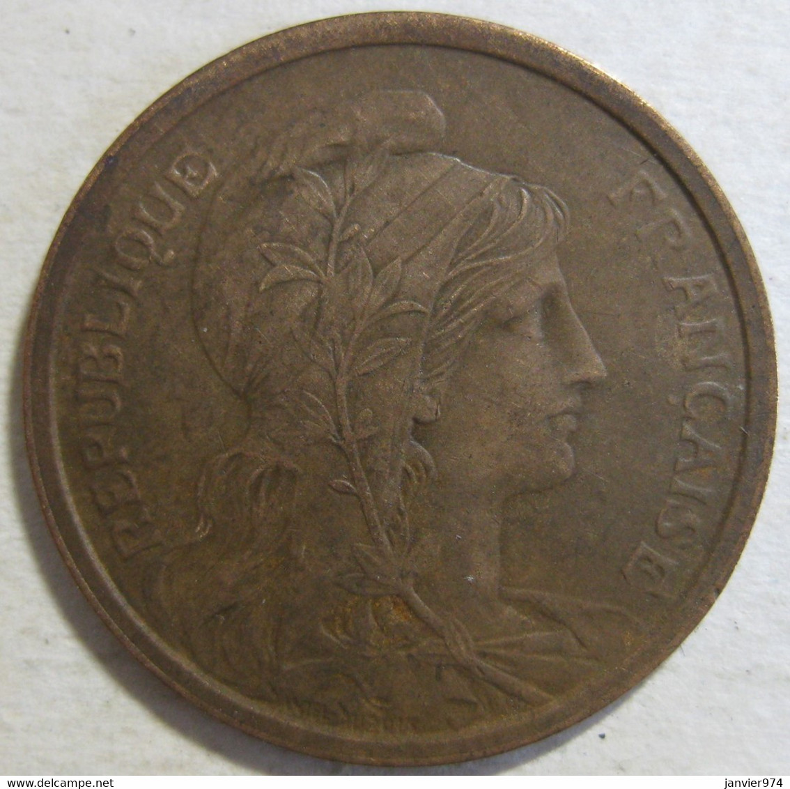 2 Centimes Dupuis 1914, En Bronze , Gad# 107 - 2 Centimes