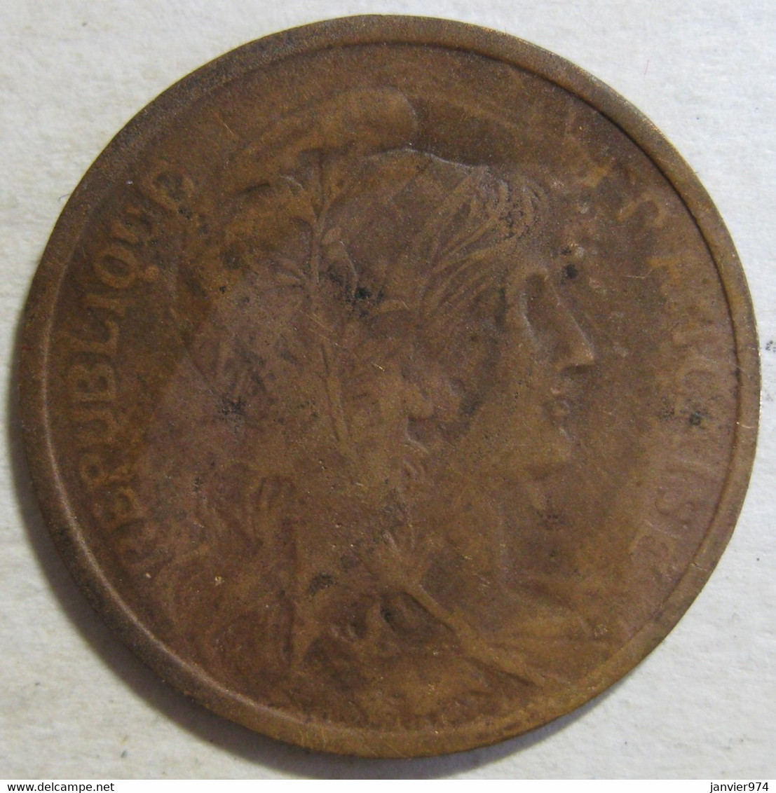 2 Centimes Dupuis 1920 , En Bronze , Gad# 107 - 2 Centimes