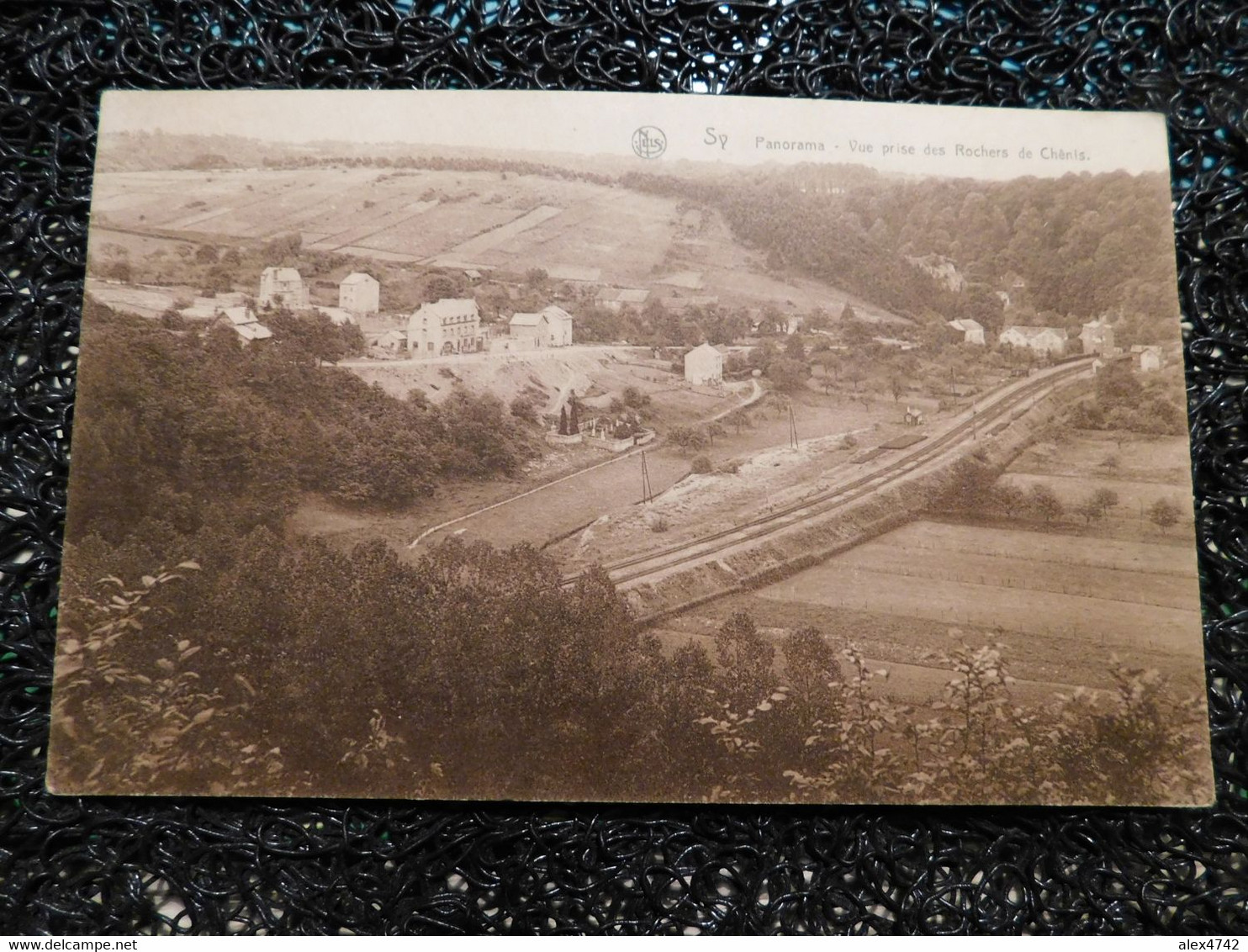 Sy, Panorama, Vue Prise Des Rochers De Chênis  (S14) - Hamoir