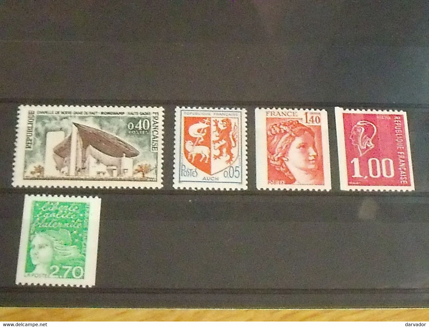 Pt N°: 128 /  N° : Divers Timbres De Roulettes N° Rouge Au Verso - Coil Stamps