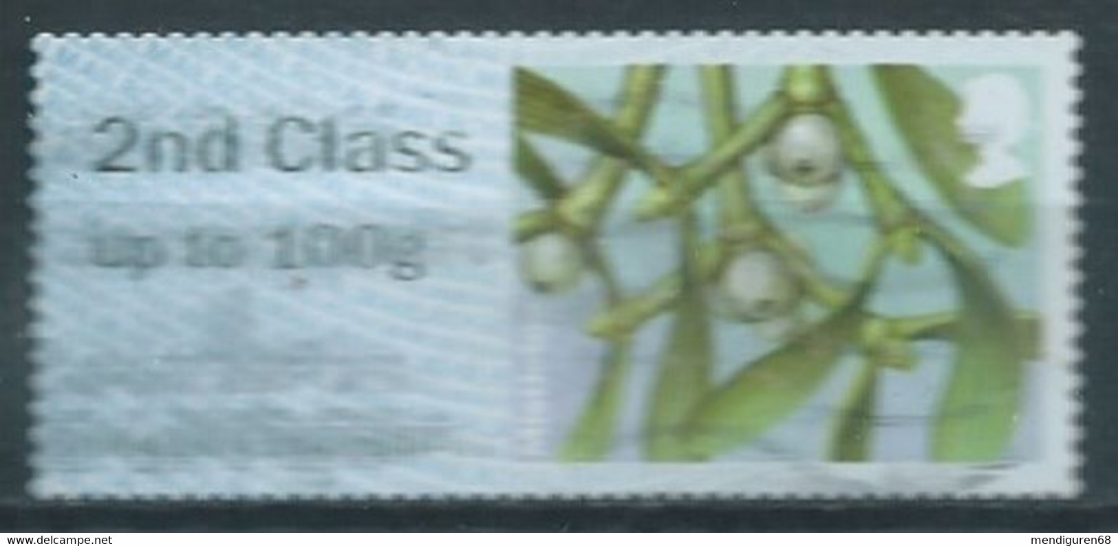 GROSBRITANNIEN GRANDE BRETAGNE GB 2014 POST&GO WINTERFLOWERS: BUTCHER'S BROOM  2ND CLASS Up To 100g SG FS111 - Post & Go Stamps