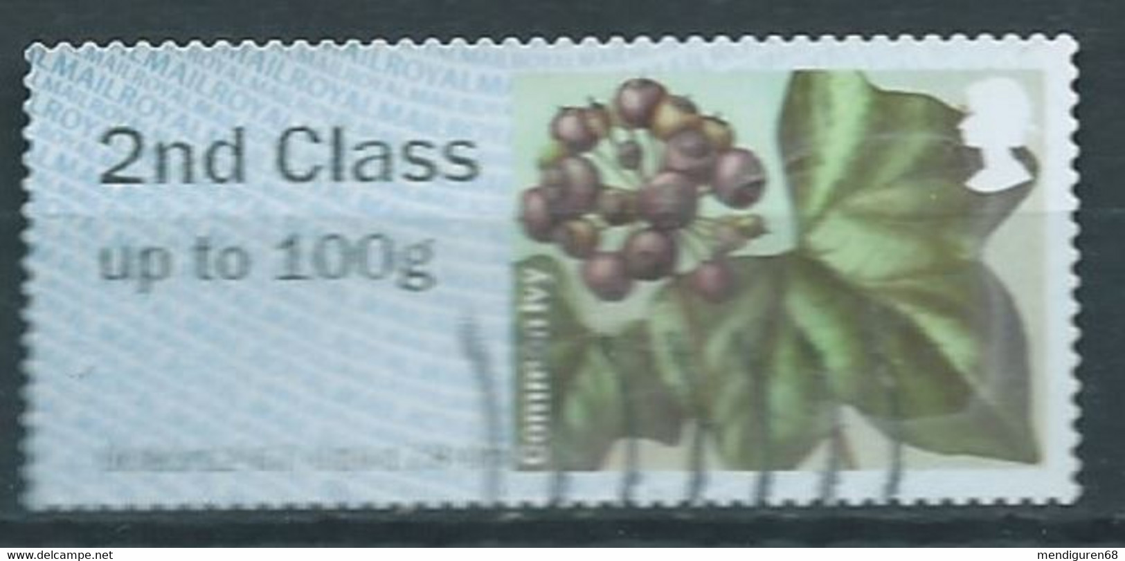 GROSBRITANNIEN GRANDE BRETAGNE GB 2014 POST&GO WINTERFLOWERS: COMMON IVY 2ND CLASS Up To 100g SG FS109 - Post & Go Stamps