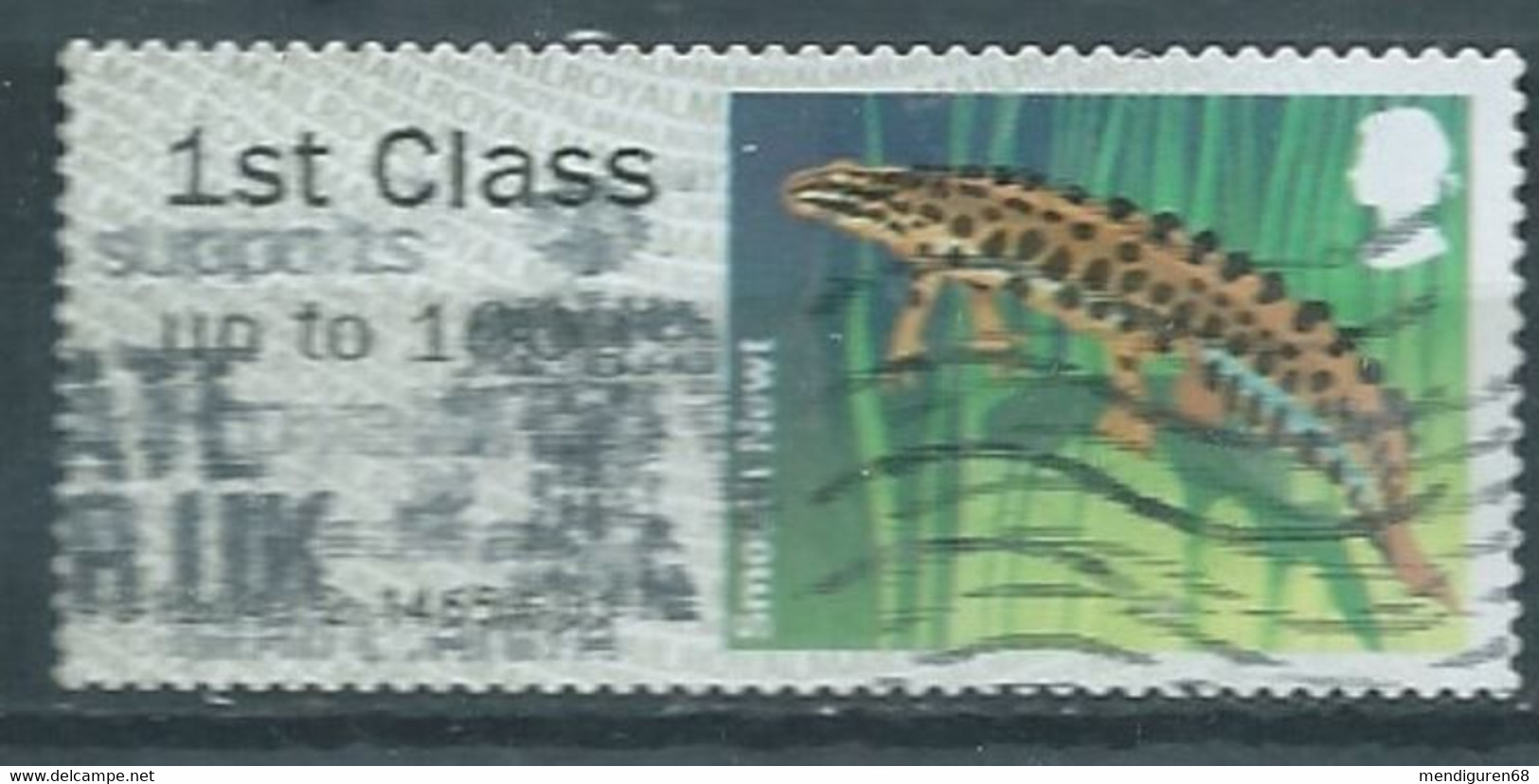 GROSBRITANNIEN GRANDE BRETAGNE GB 2013 POST&GO PONDS: SMOOTH NEWT  FC Up To 100g SG FS61 MI ATM 49 YV D50 - Post & Go (distributori)