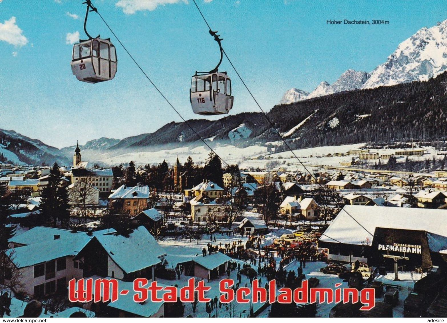 SCHLADMING - Hoher Dachstein, Karte Gel. 1984 ... - Schladming