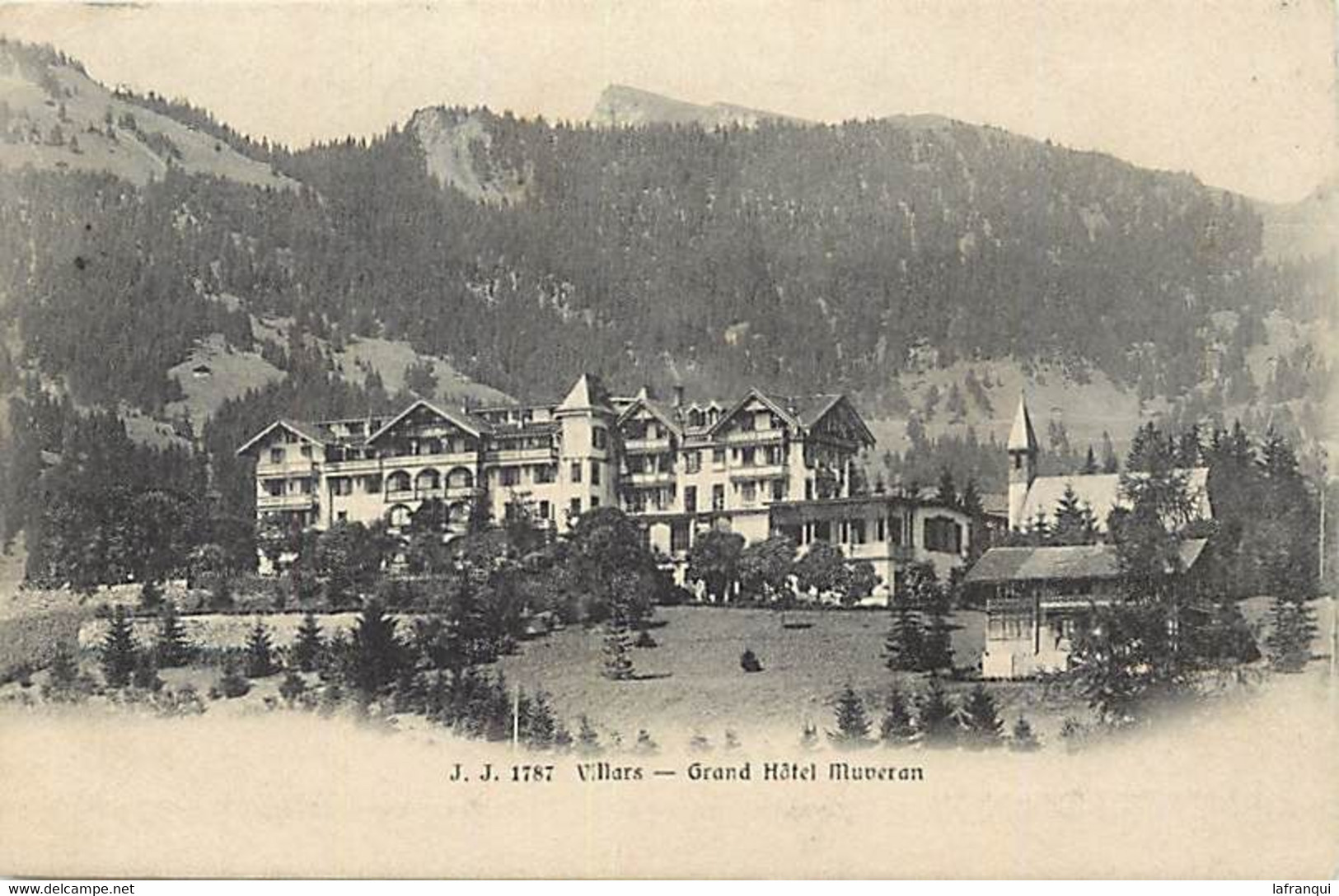 Pays Div -ref BB369- Suisse - Villars - Grand Hotel Muveran   - - Villars-les-Moines