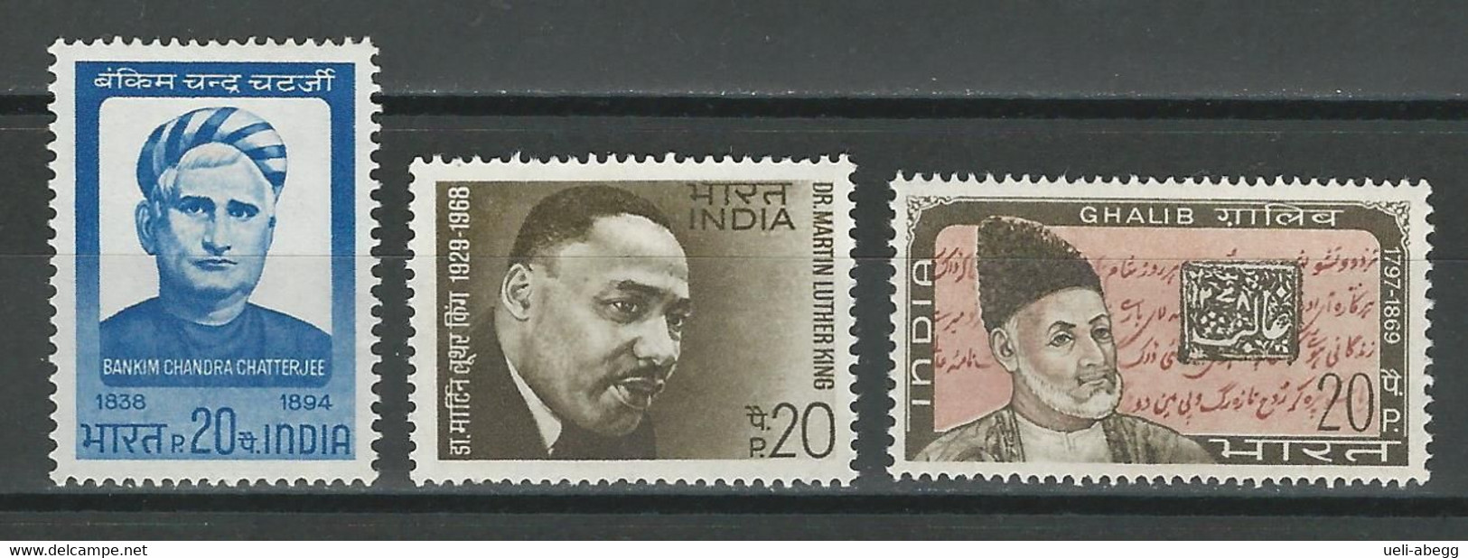 Indien Mi 468, 470, 471 SG 582, 584, 585 ** Mnh - Ongebruikt