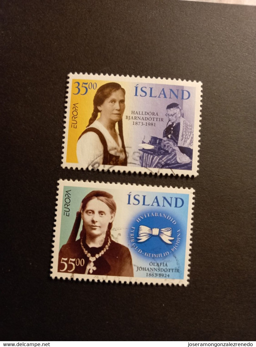 Islandia. Cat.ivert.797/8.s/c..europa.año1996 - Used Stamps