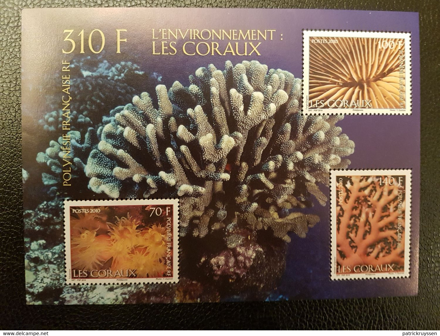 Polynesia 2010 Polynesie Marine Life Corals Coraux Korallen Corales Coralli Ms3v Mnh - Neufs