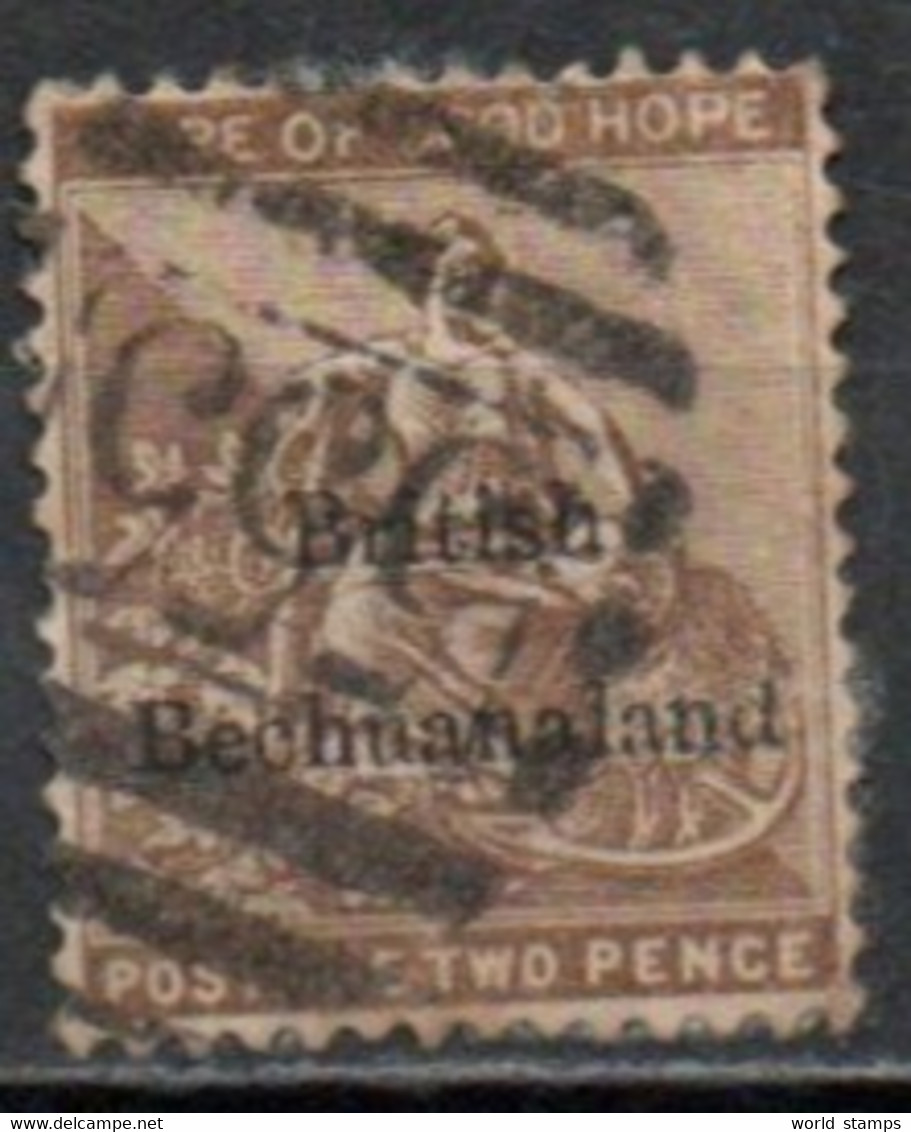 BECHUANALAND 1886-9 O - 1885-1895 Kronenkolonie