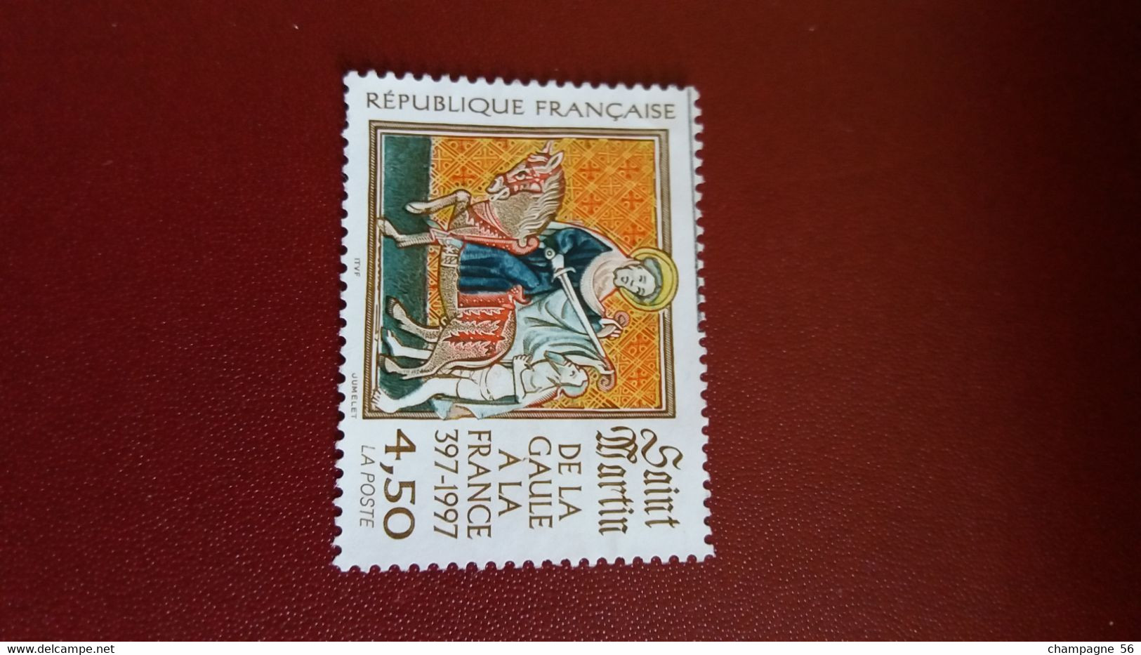 1997  N° 3078   OBLITERE COULEUR VERT DECALER - Used Stamps