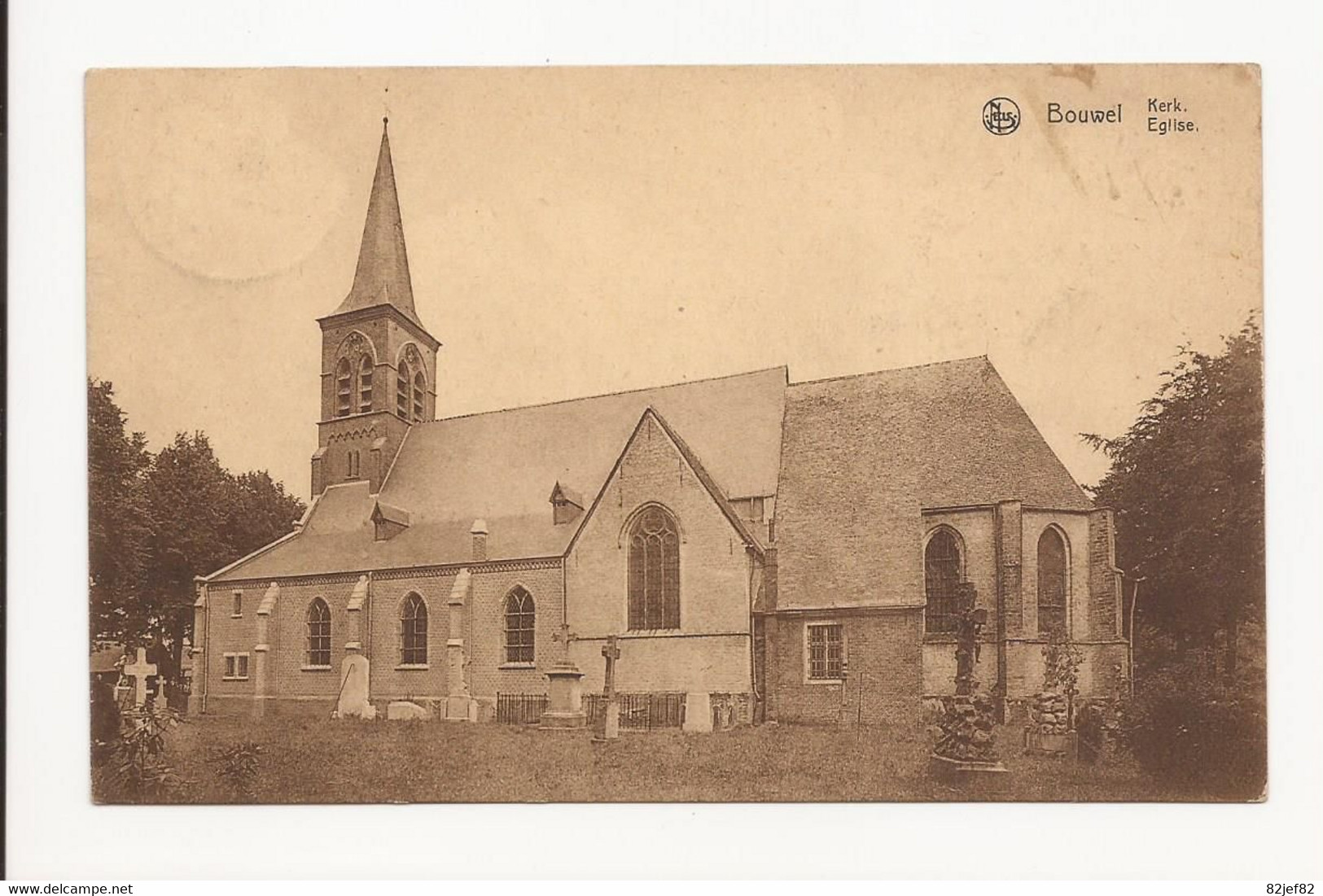 Bouwel : Kerk  1936 - Grobbendonk