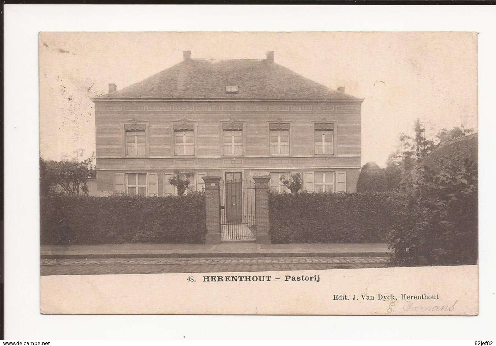 Herenthout 48 Pastorij  1905 - Herenthout