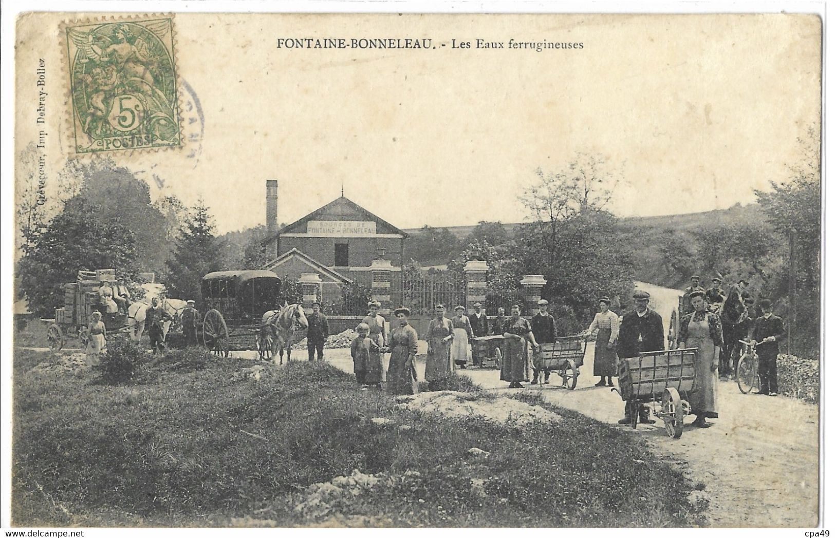 60   FONTAINE - BONNELEAU  LES  EAUX  FERRUGINEUSES - Sonstige & Ohne Zuordnung