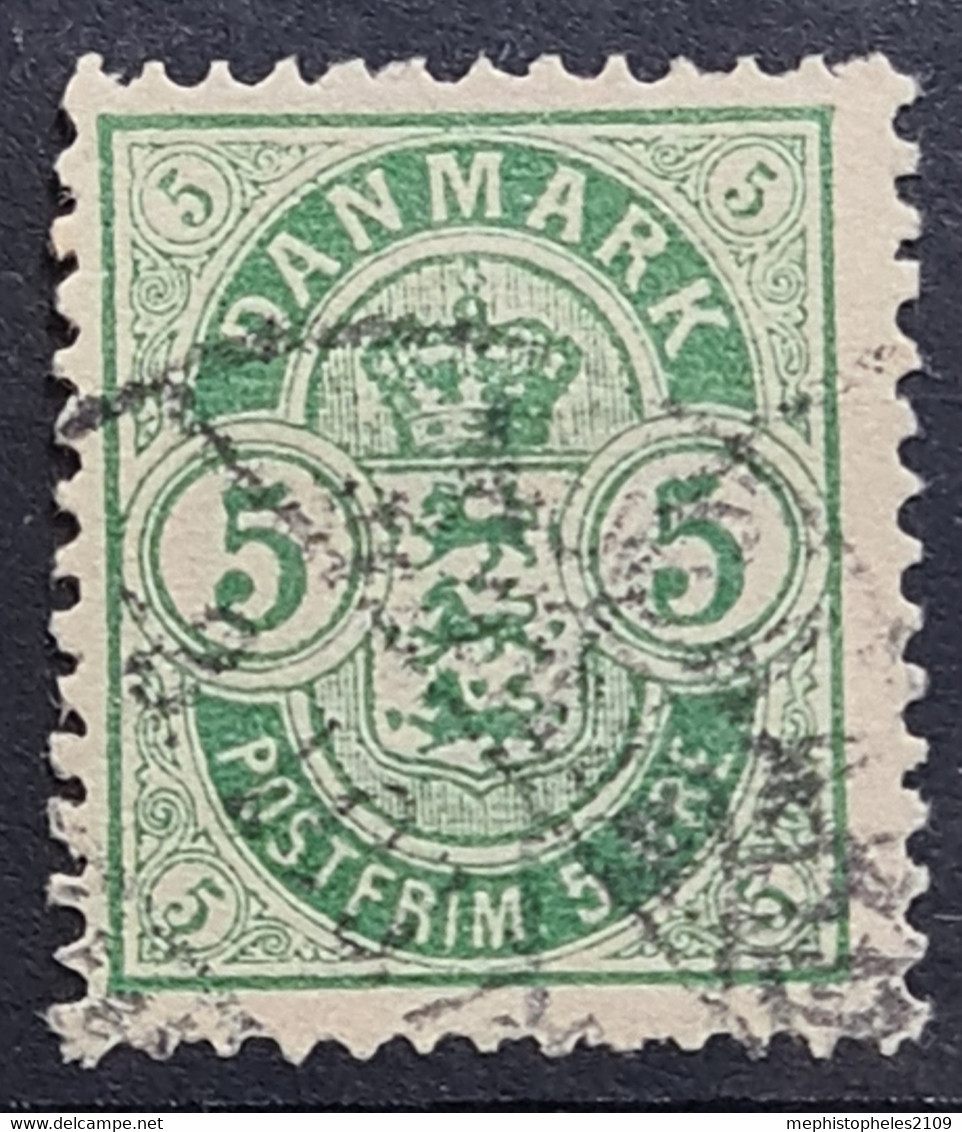 DENMARK 1884 - Canceled - Sc# 38 - Usado