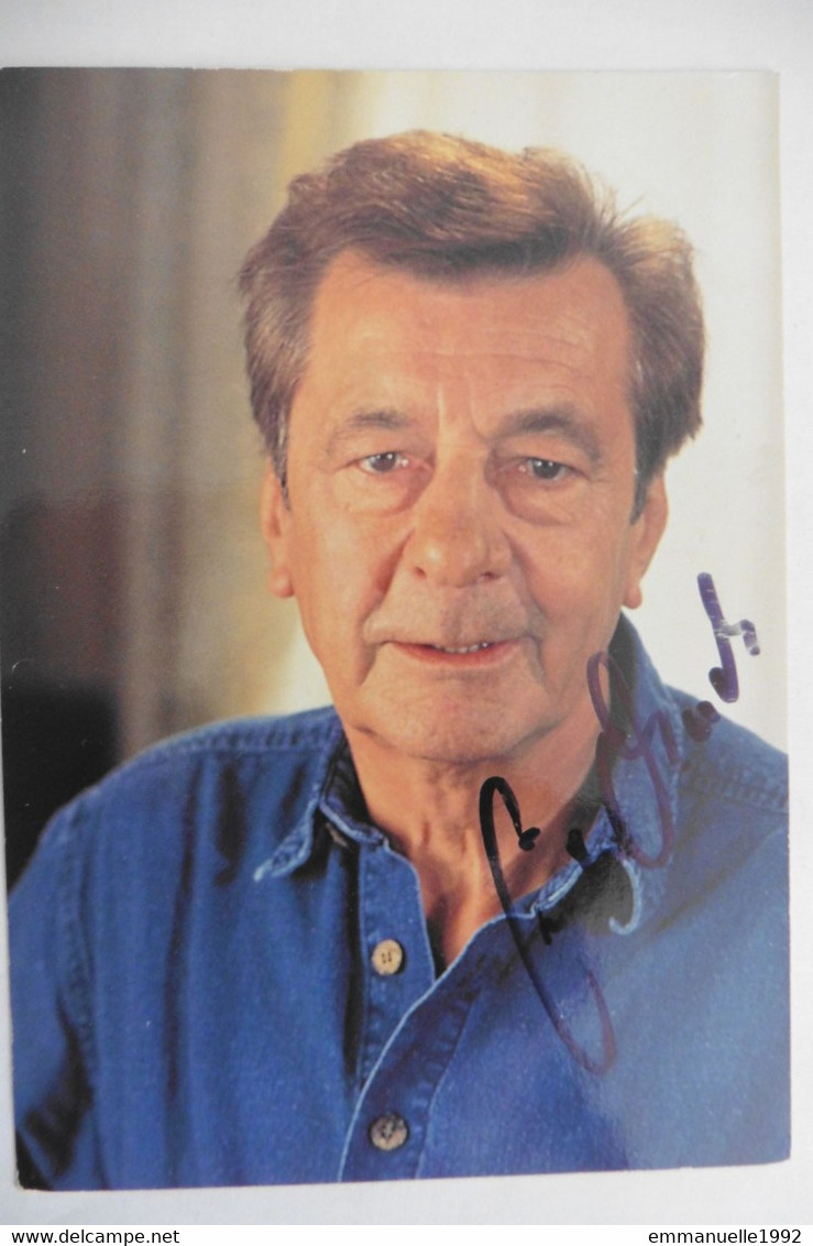 CP Signée Autographe Acteur Allemand Günter Mack Deutscher Schauspieler AK - Actors & Comedians