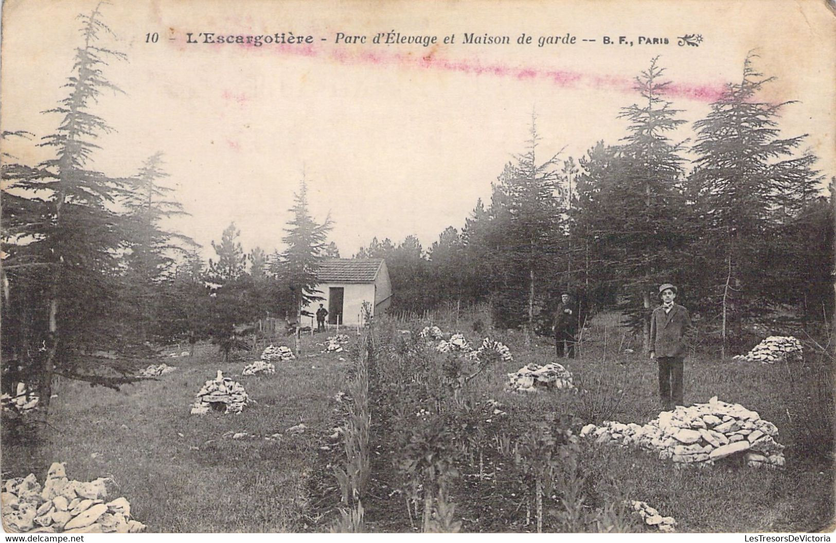 CPA - FRANCE - 61 - L'ESCARGOTIERE - Parc D'élevage Et Maison De Garde - BF Paris - Animée - Autres & Non Classés