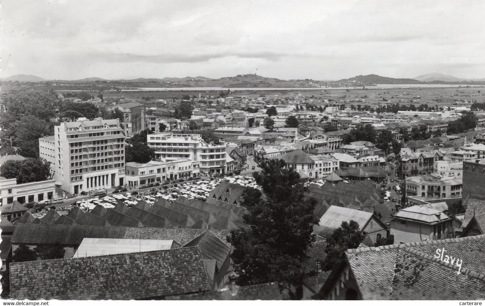 MADAGASCAR,MADAGASIKARA,MALAGASY,ile,sud équateur,ex Colonie Française,TANANARIVE,CARTE PHOTO STAVY,1954 - Madagascar