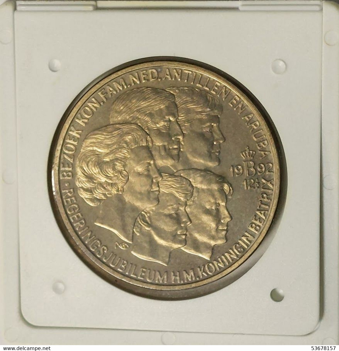 Netherlands - 2-1/2 Ecu 1992, X# 59, Beatrix (Fantasy Coin) (#1456) - Altri & Non Classificati