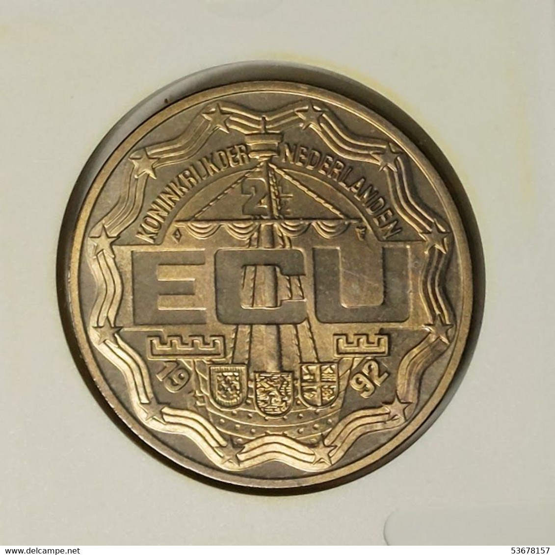 Netherlands - 2-1/2 Ecu 1992, X# 59, Beatrix (Fantasy Coin) (#1456) - Sonstige & Ohne Zuordnung