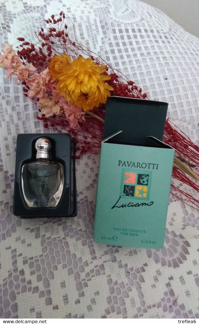 Miniature Avec Boite  Luciano PAVAROTTI ( Ancienne Version ) - - Miniaturen Herrendüfte (mit Verpackung)