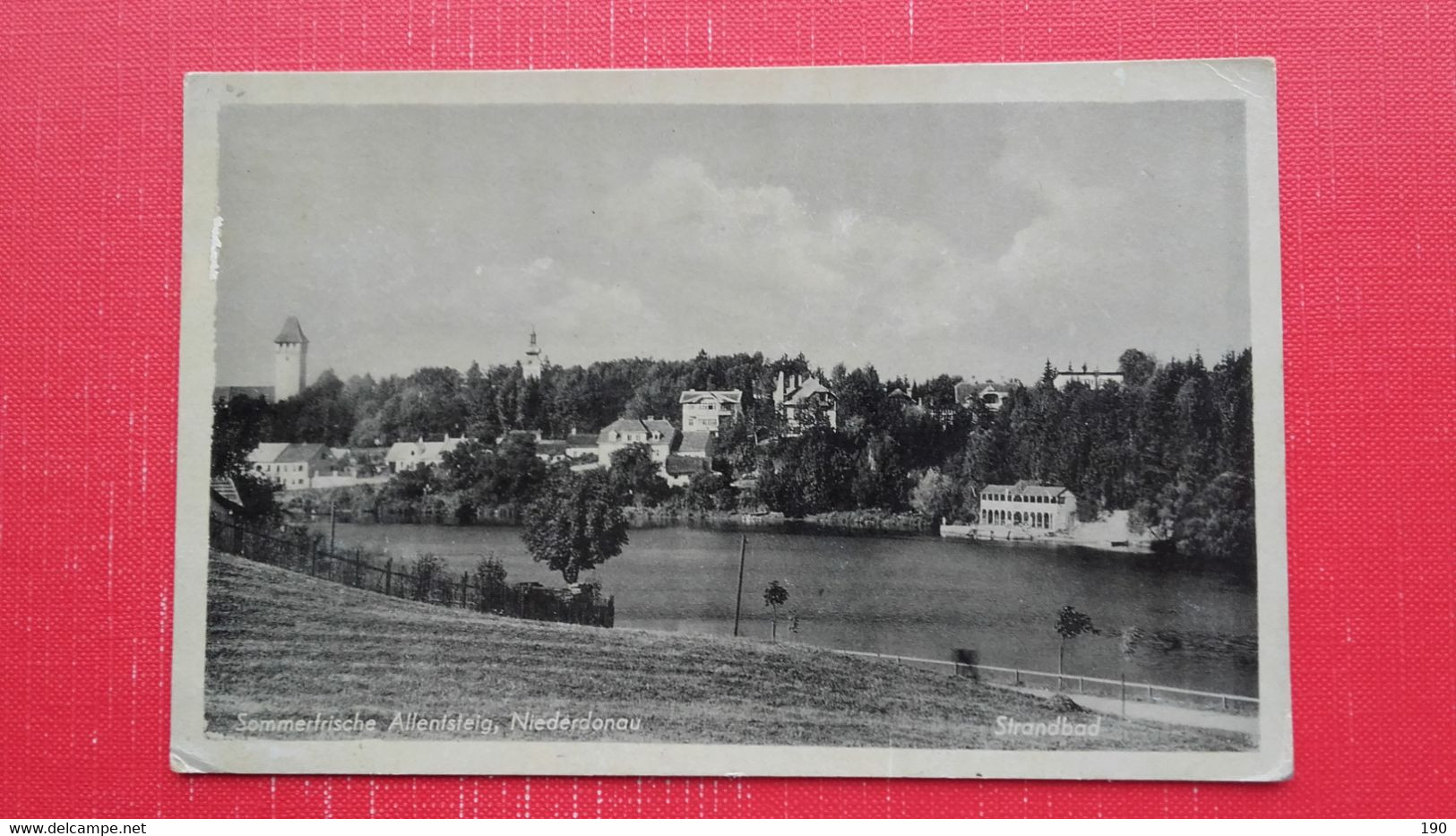 Feldpost 2.world War.Allentsteig.Strandbad - Zwettl