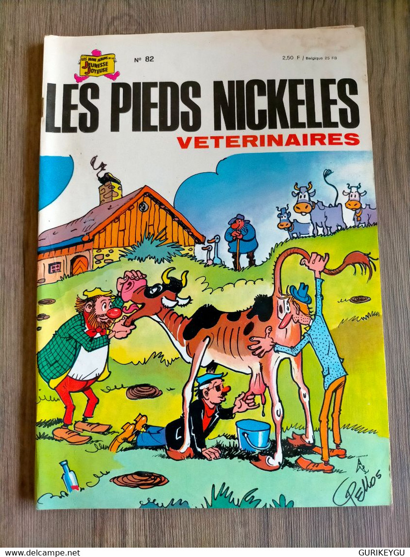 LES PIEDS NICKELES N° 82   Jeunesse Joyeuse  PELLOS  De 1974 - Pieds Nickelés, Les