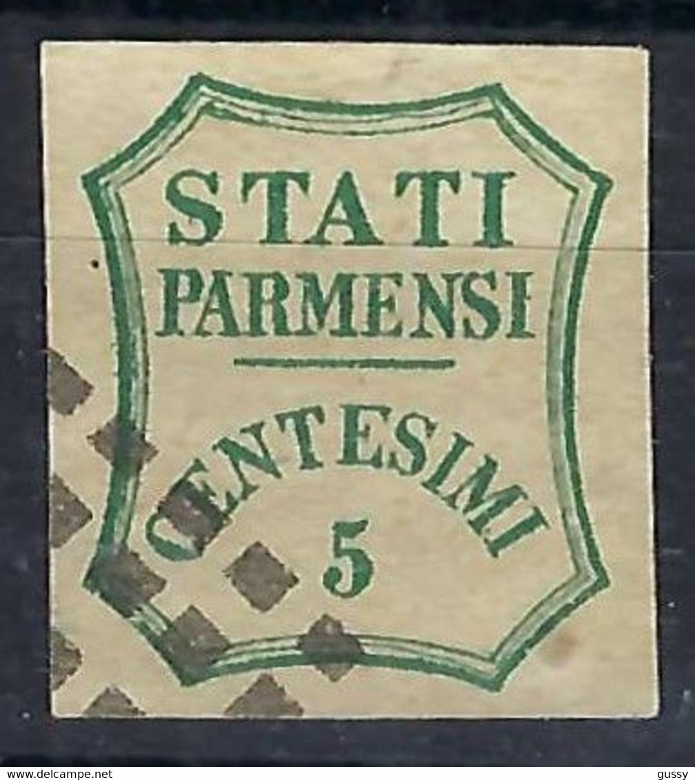 ITALIE Parme Ca.1859:  Le Y&T 12 Obl. (?) Forte Cote - Parme