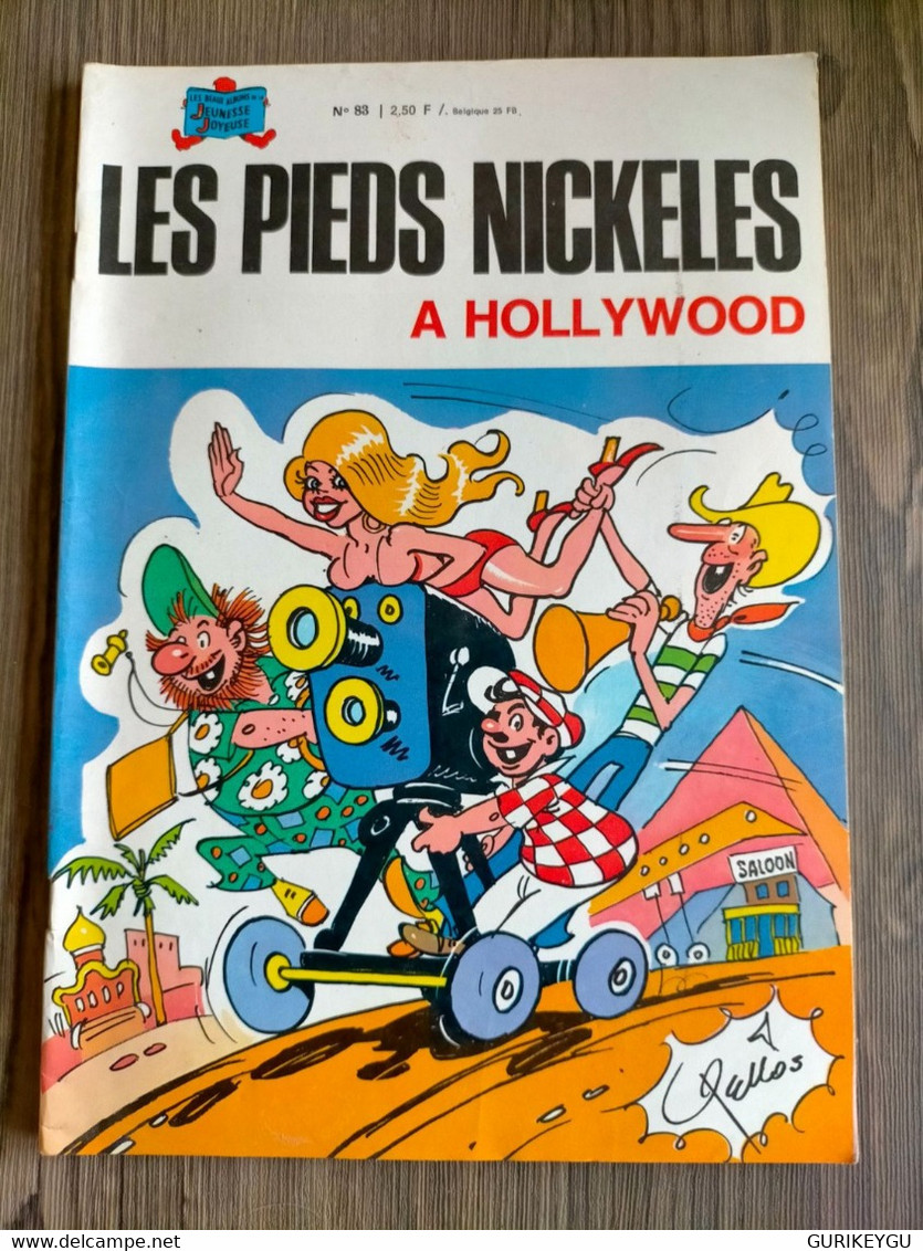 LES PIEDS NICKELES N° 83  Jeunesse Joyeuse  PELLOS  De 1974 - Pieds Nickelés, Les