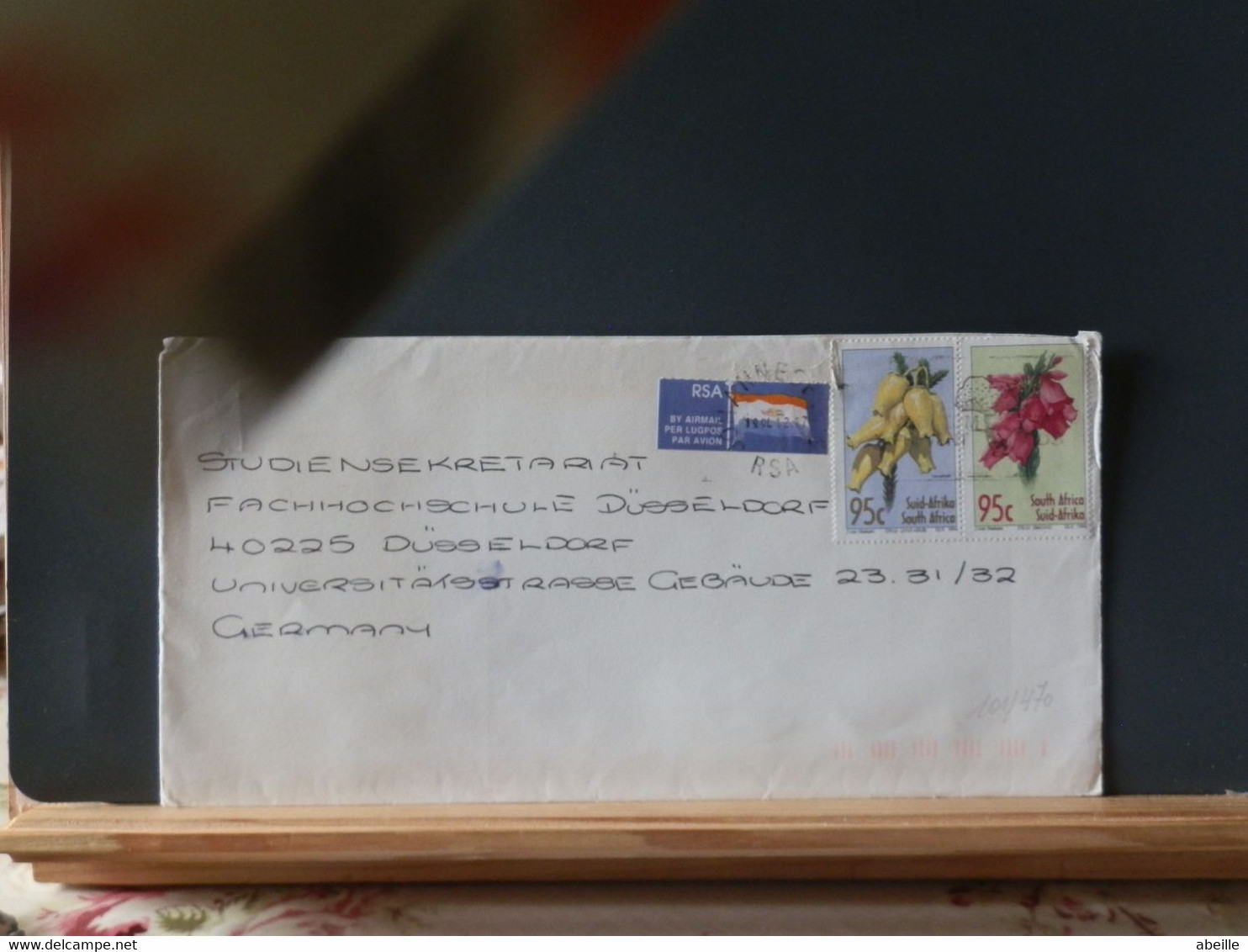 101/469 LETTER   TO GERMANY 1994 - Cartas & Documentos