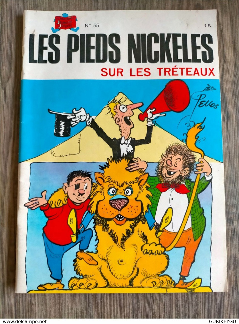 LES PIEDS NICKELES N° 55  Jeunesse Joyeuse  PELLOS  De 1983 - Pieds Nickelés, Les