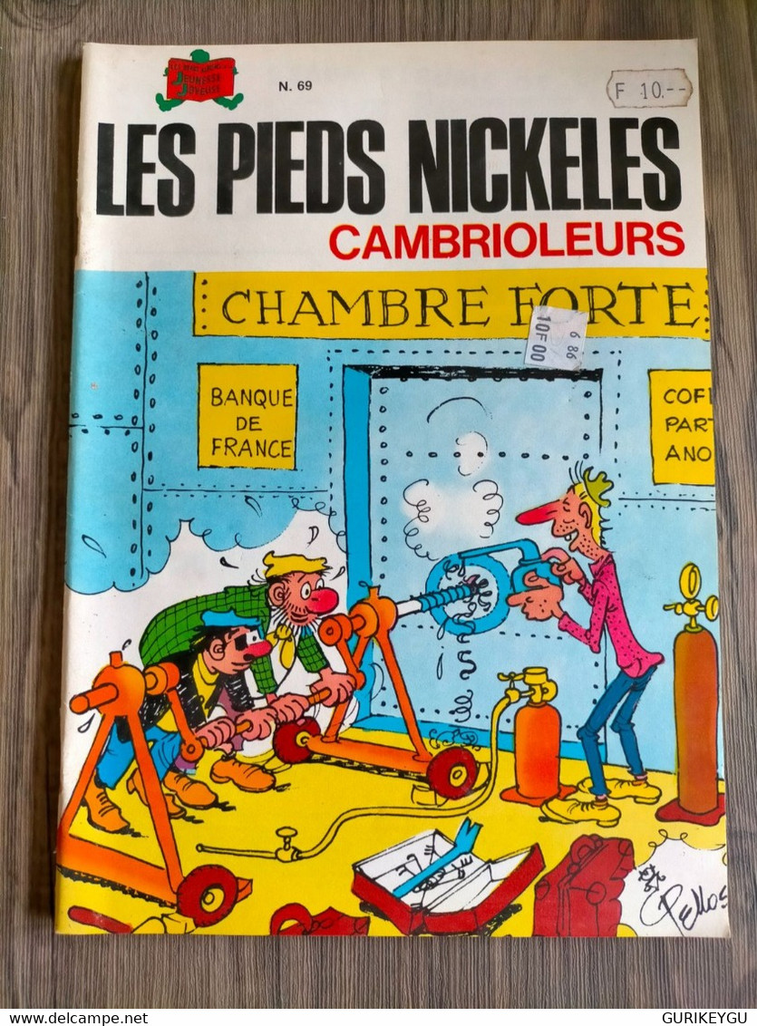 LES PIEDS NICKELES N° 69  Jeunesse Joyeuse  PELLOS  De 1983 - Pieds Nickelés, Les